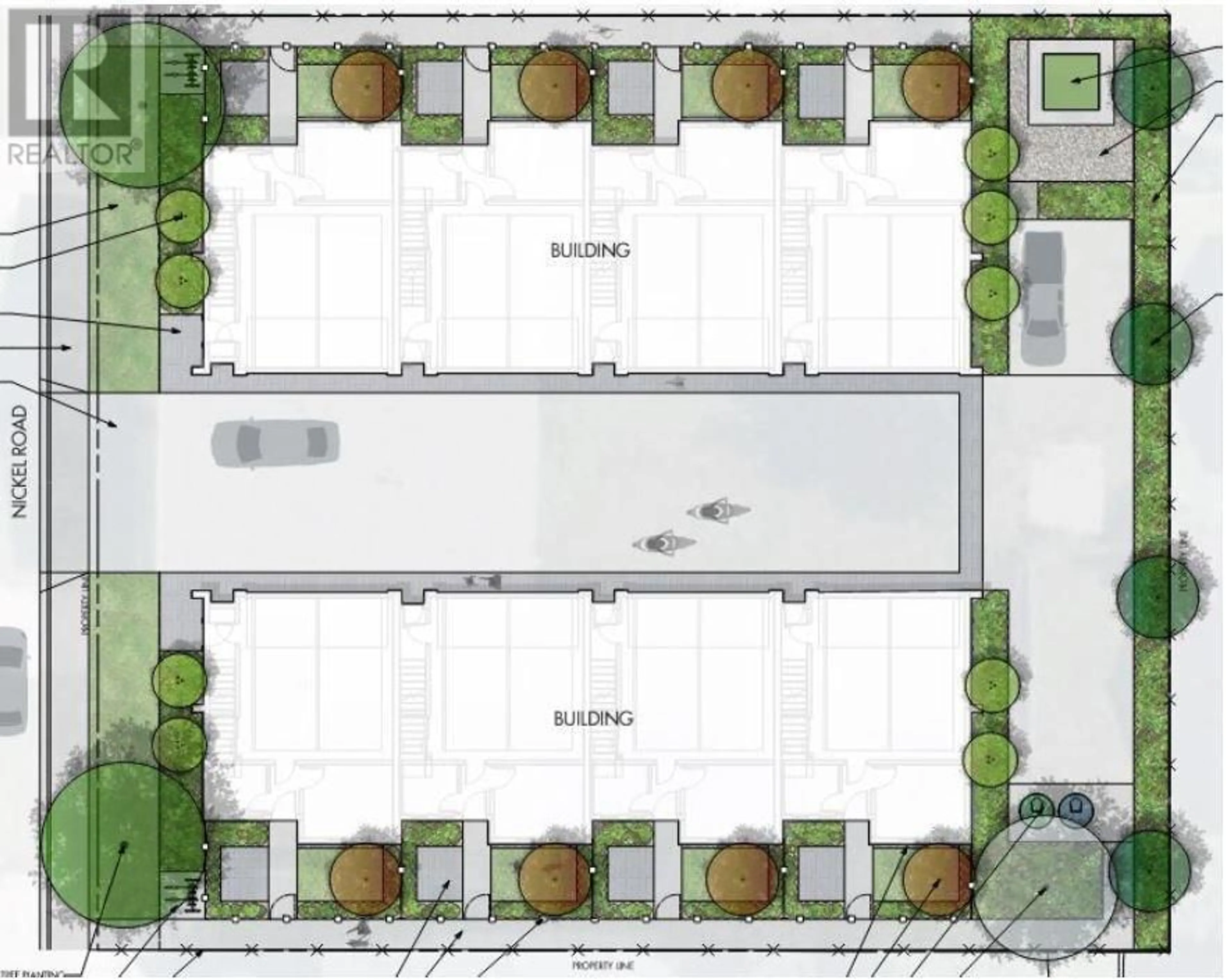 Floor plan for 285-287 Nickel Road, Kelowna British Columbia V1X4E5