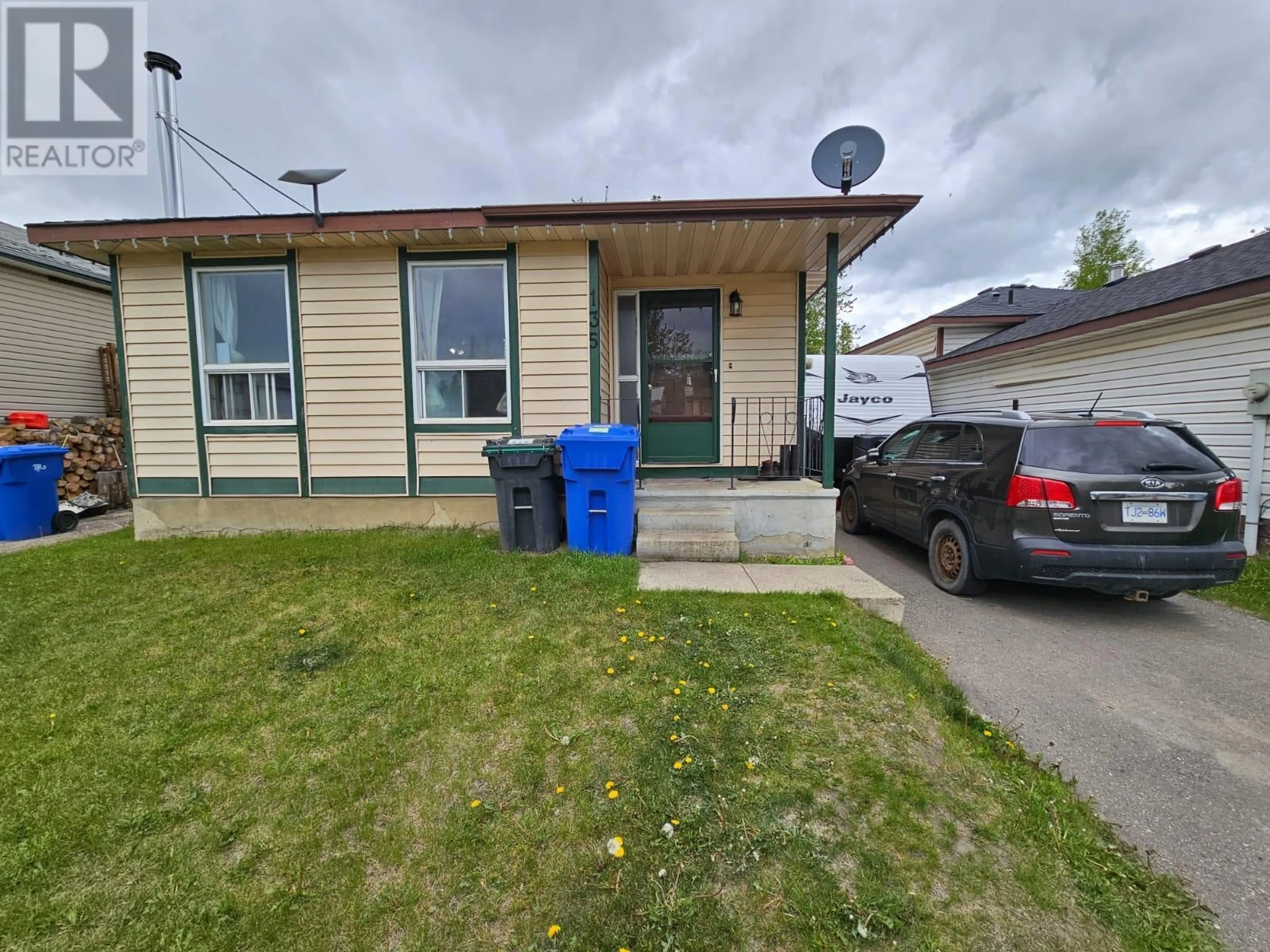A pic from exterior of the house or condo for 135 SPIEKER Avenue, Tumbler Ridge British Columbia V0C2W0
