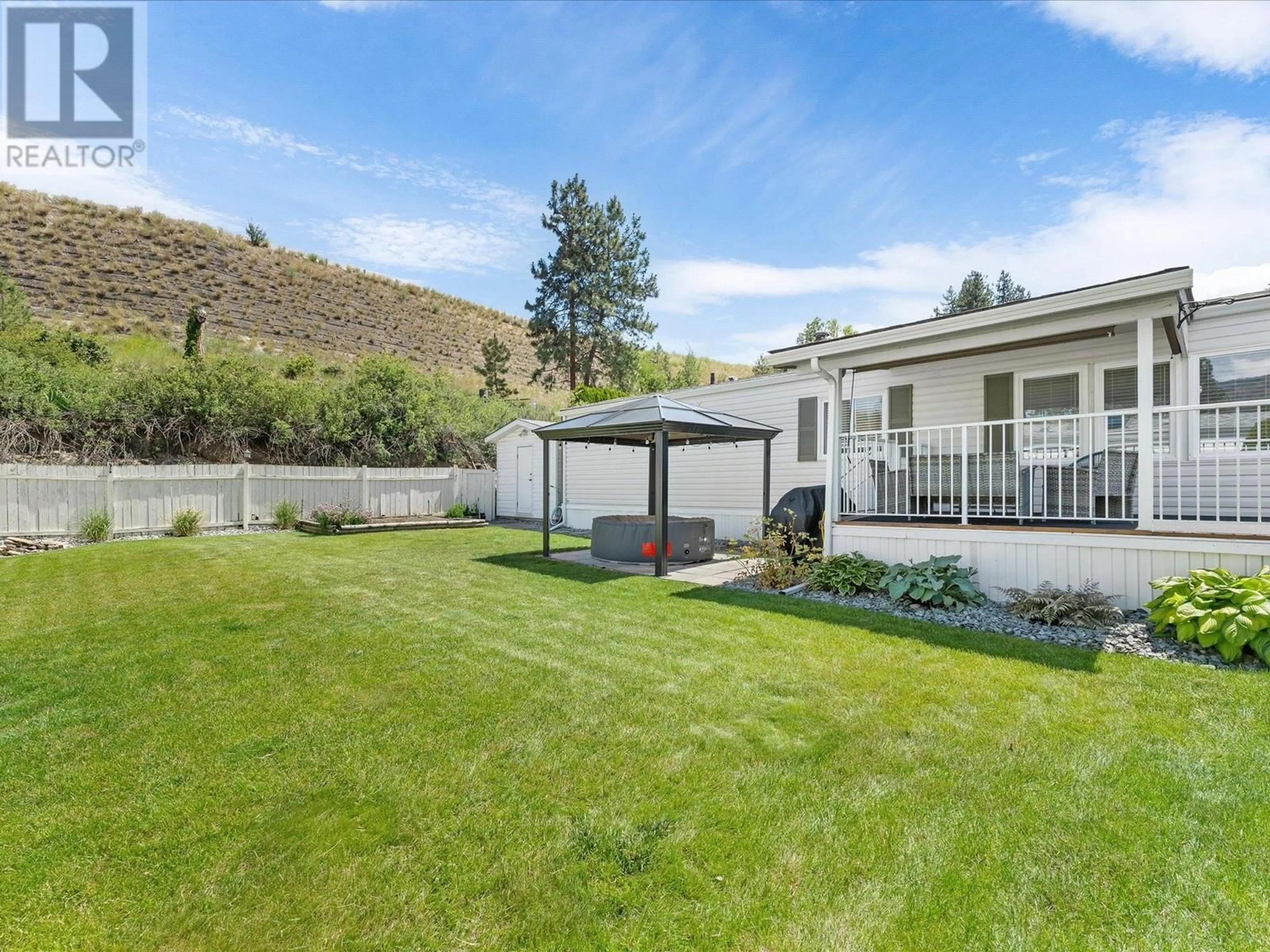 Fenced yard for 610 Katherine Road Unit# 9, West Kelowna British Columbia V1Z3G2