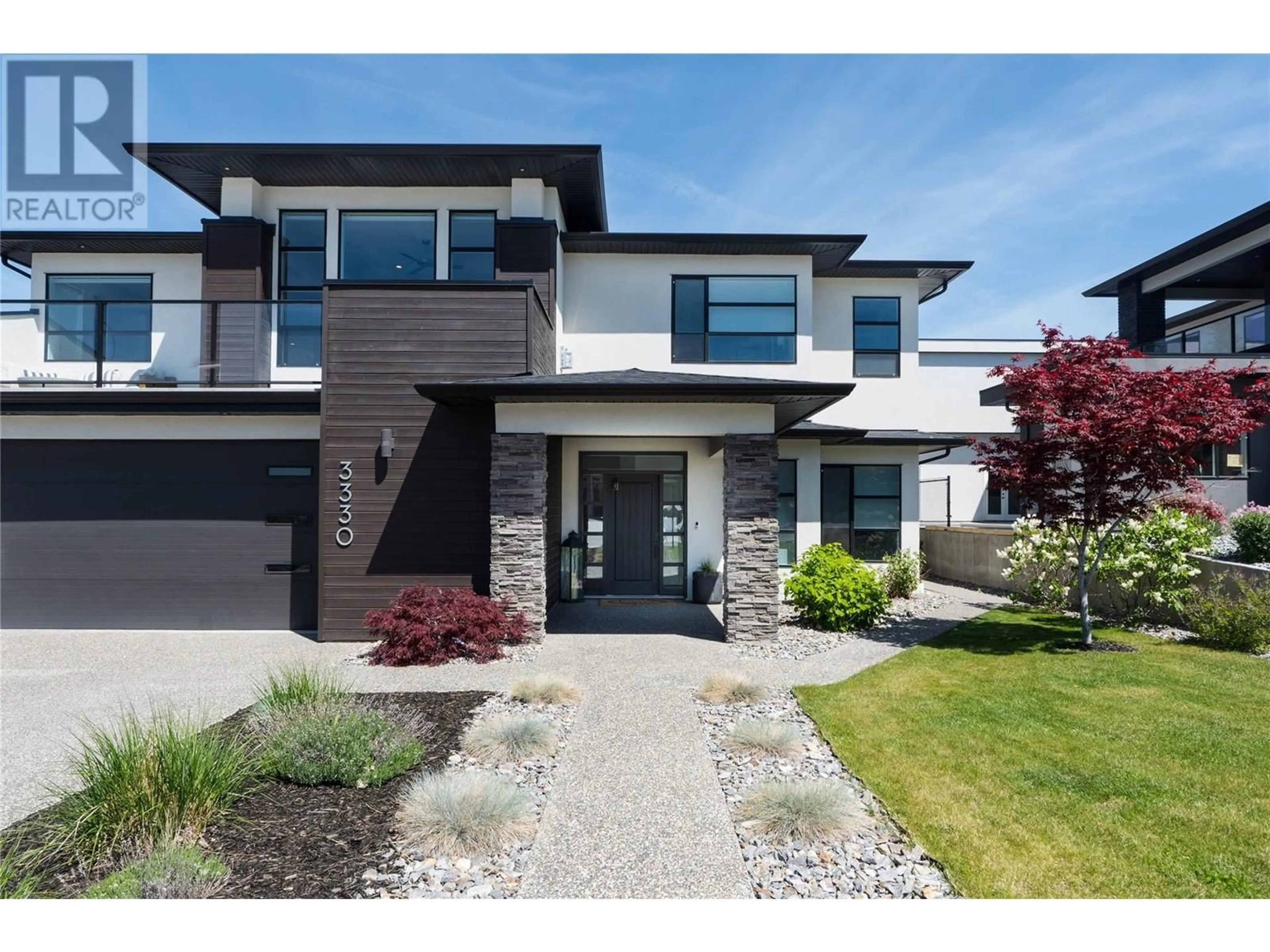 Frontside or backside of a home for 3330 Vineyard View Drive, West Kelowna British Columbia V4T3M3