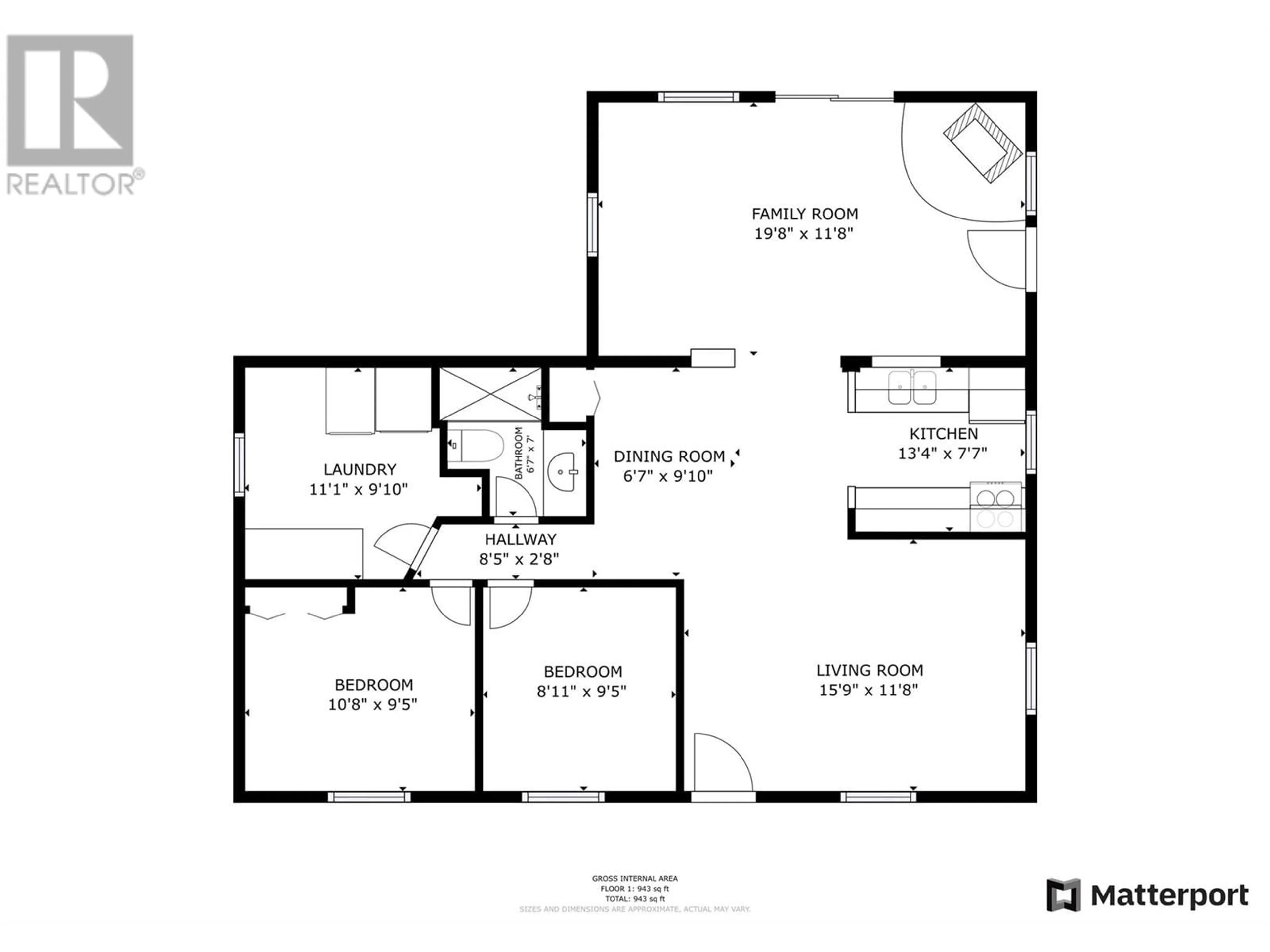 Floor plan for 573 Whitevale Road Lot# 4, Lumby British Columbia V0E2G7