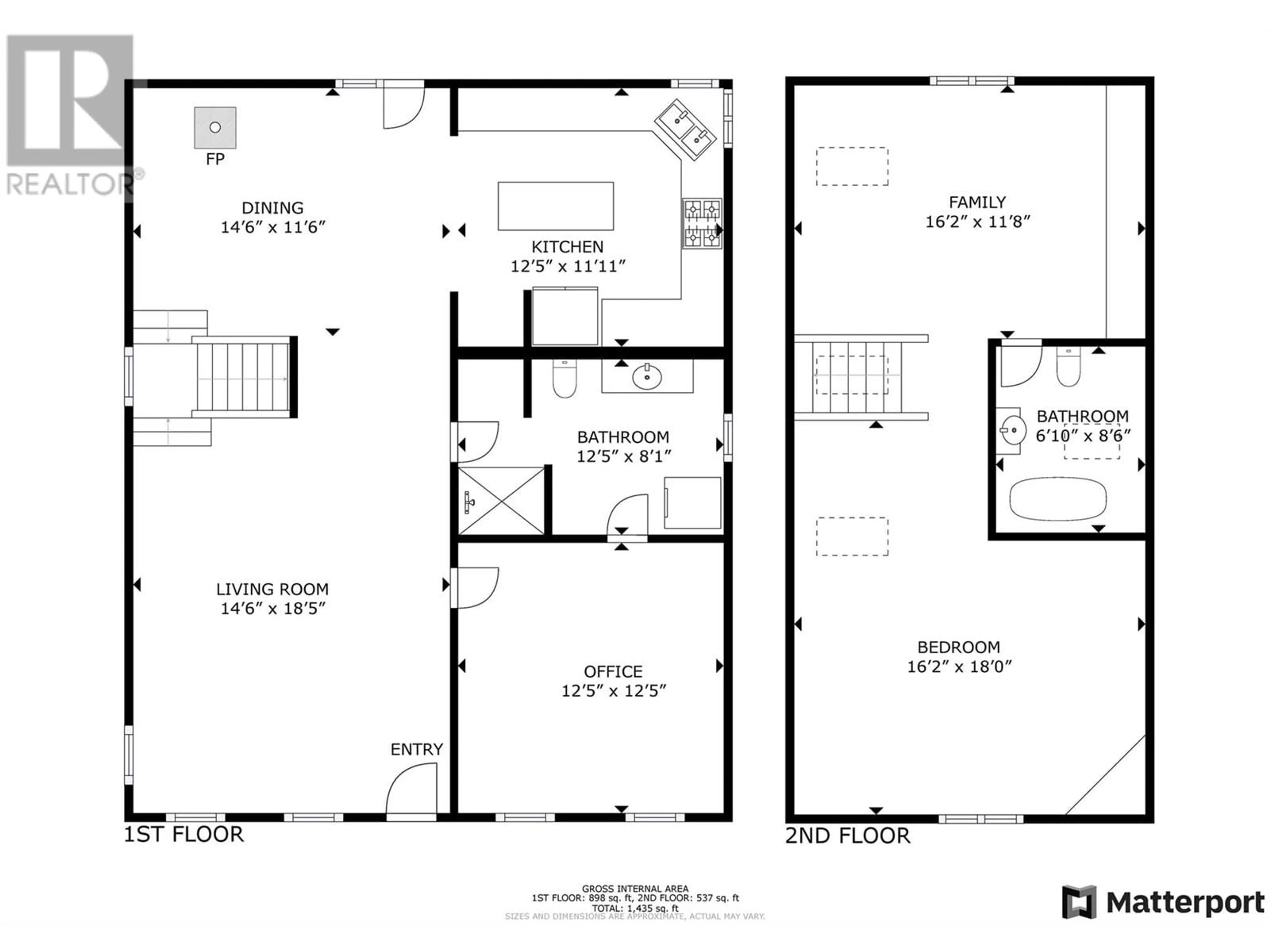Floor plan for 447 Ibis Avenue, Vernon British Columbia V1H2A1