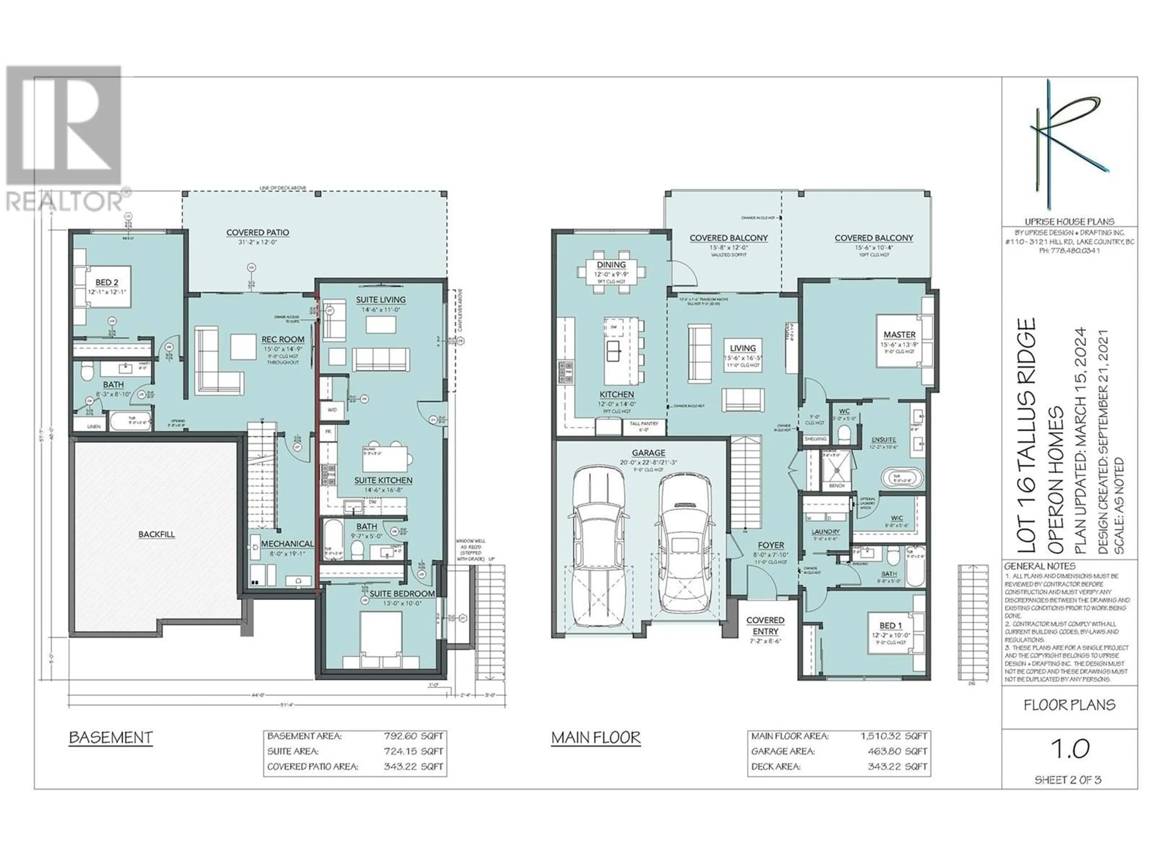 Floor plan for 2543 Pinnacle Ridge Drive, West Kelowna British Columbia V4T0E3