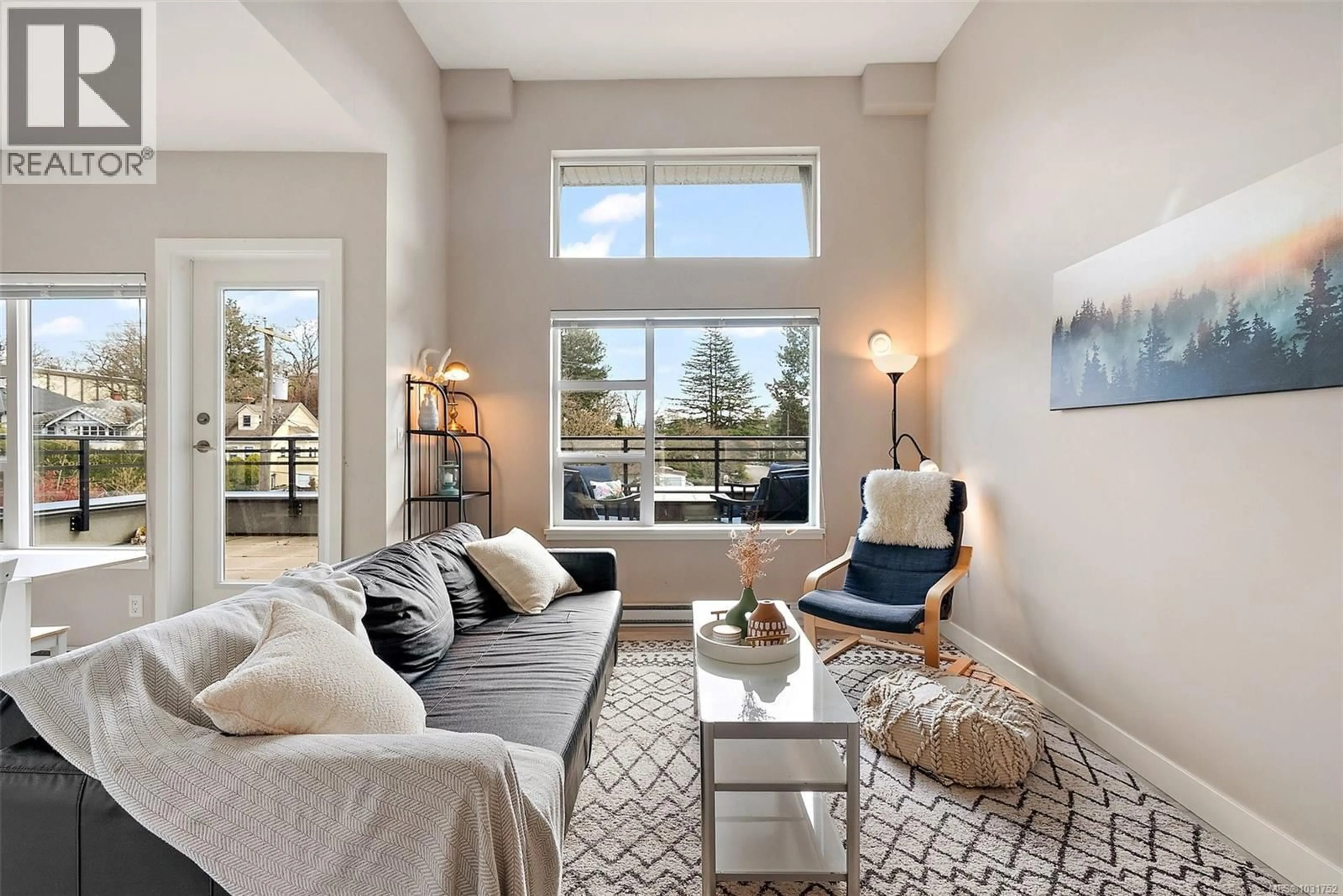 Living room with furniture, unknown for 503 - 1018 INVERNESS ROAD, Saanich British Columbia V8X2S1