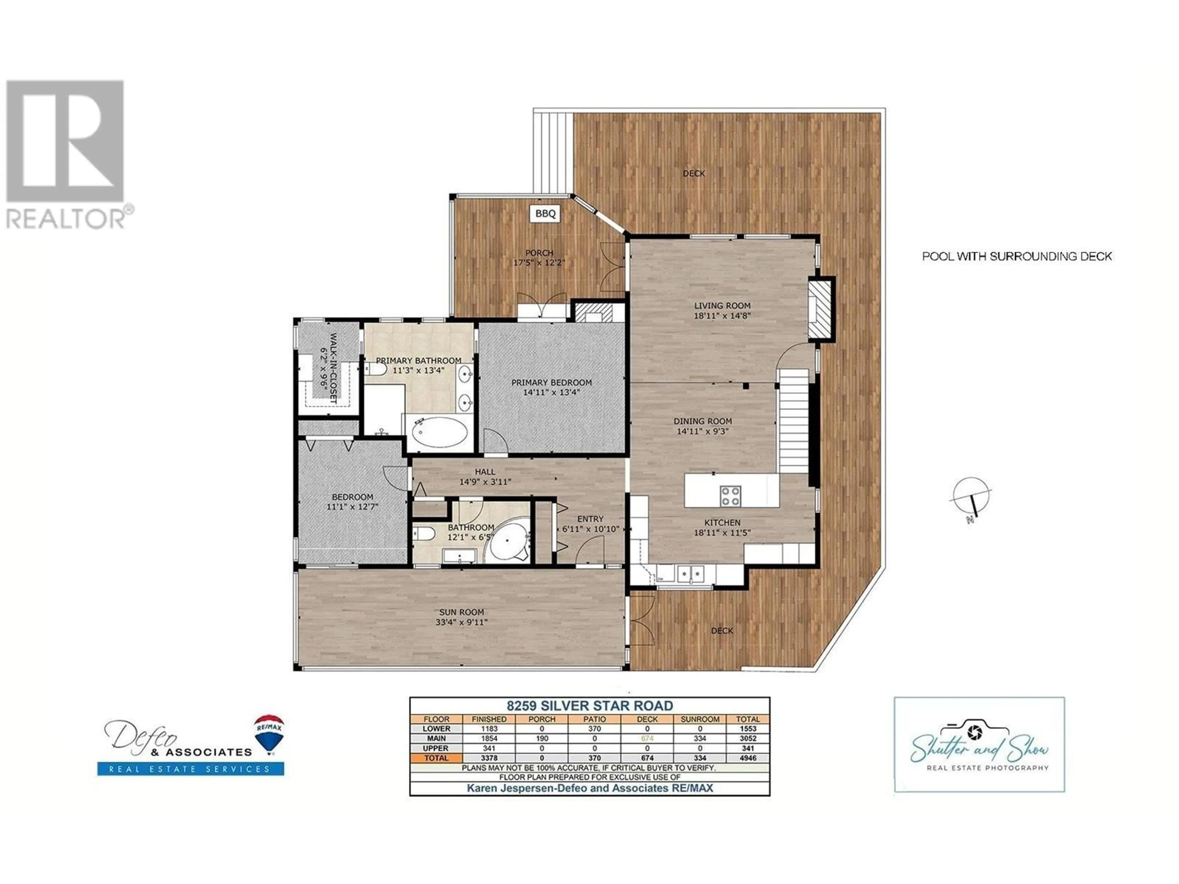 Floor plan for 8259 Silver Star Road, Vernon British Columbia V1B3M8