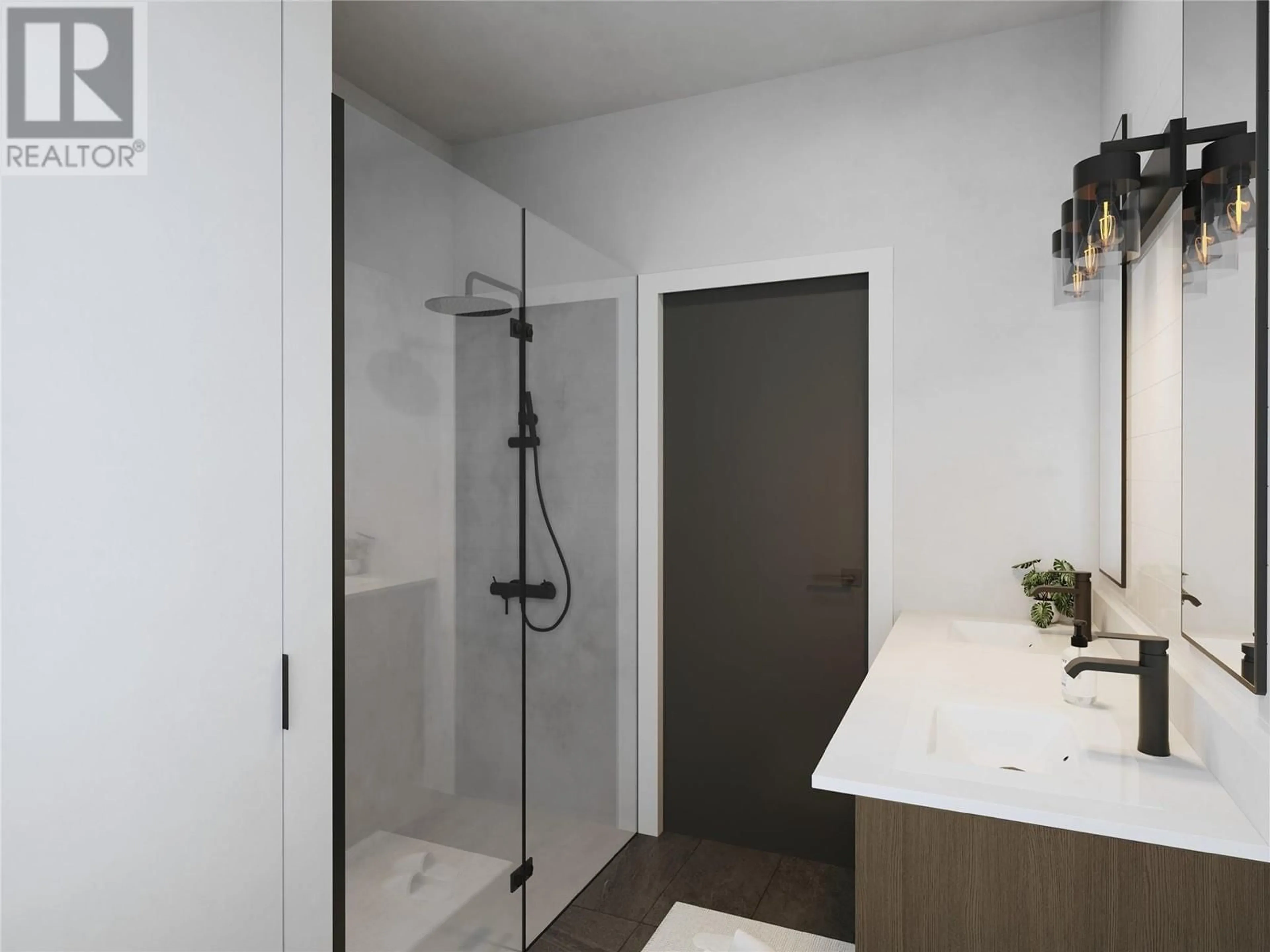 Contemporary bathroom, wood floors for 1241 Douglas Street W, Revelstoke British Columbia V0E2S0