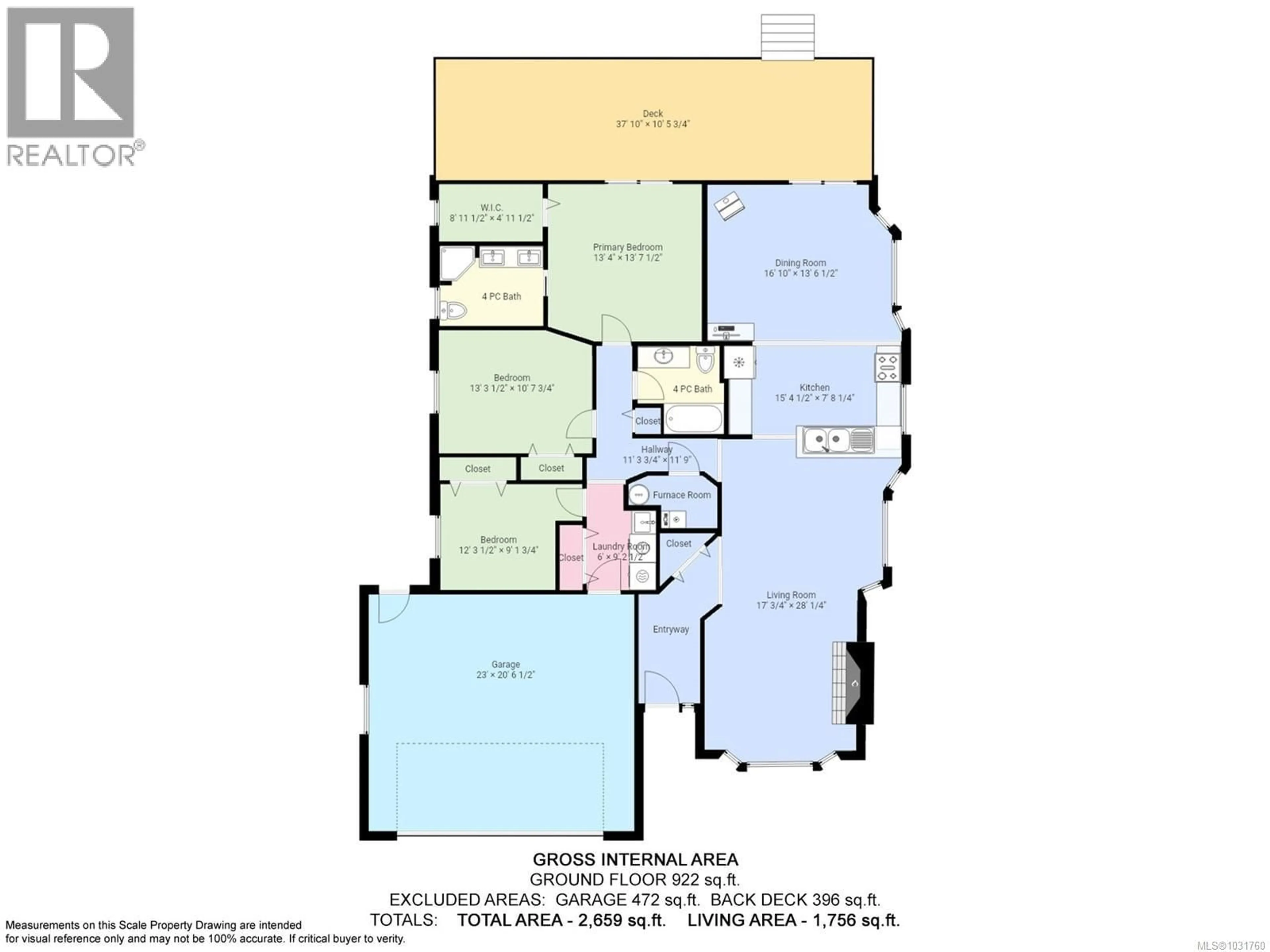 Floor plan for 4773 FAIRBRIDGE DRIVE, Duncan British Columbia V9L6N9