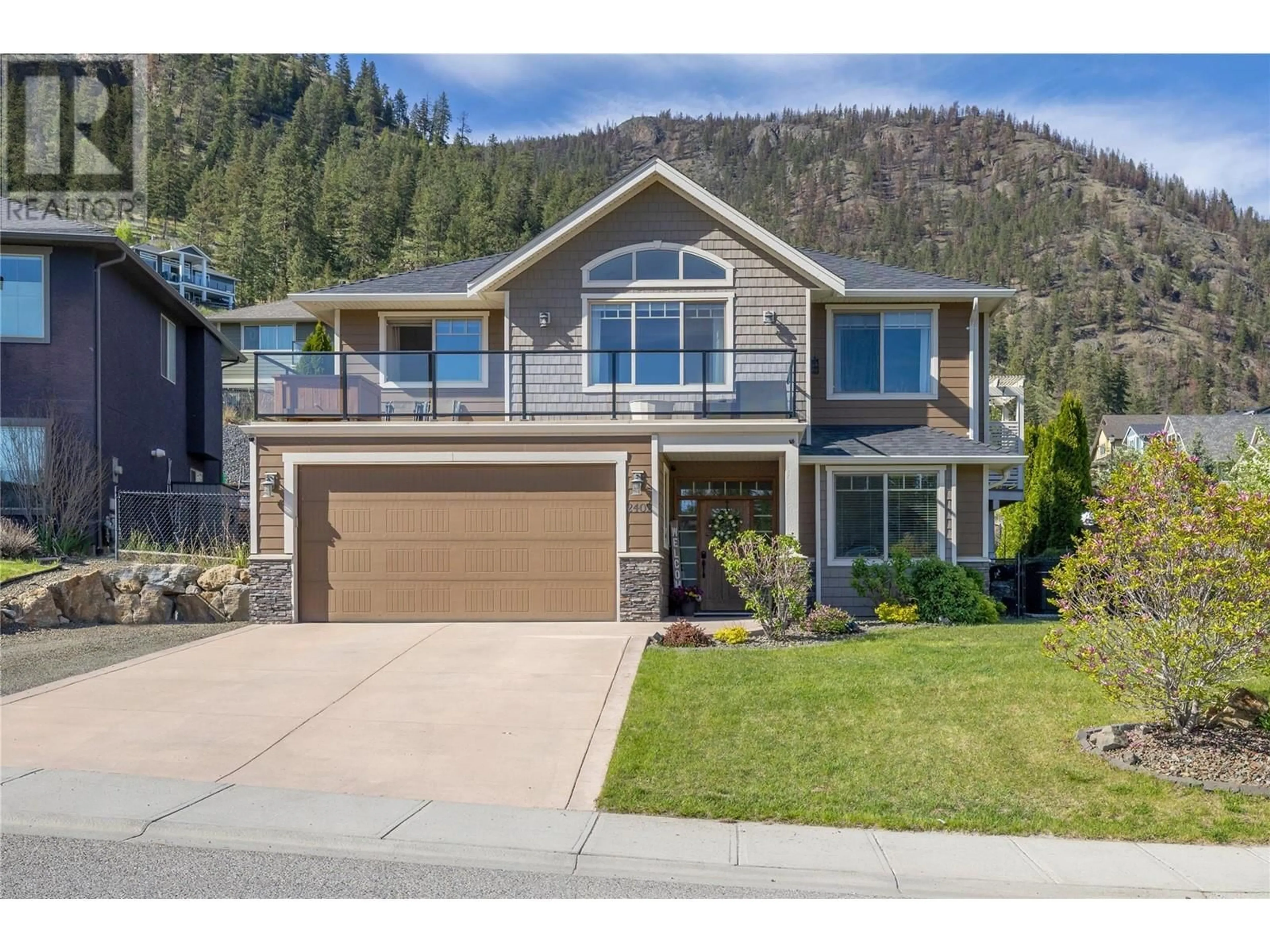 Frontside or backside of a home for 2402 Ryser Place, West Kelowna British Columbia V4T3K4