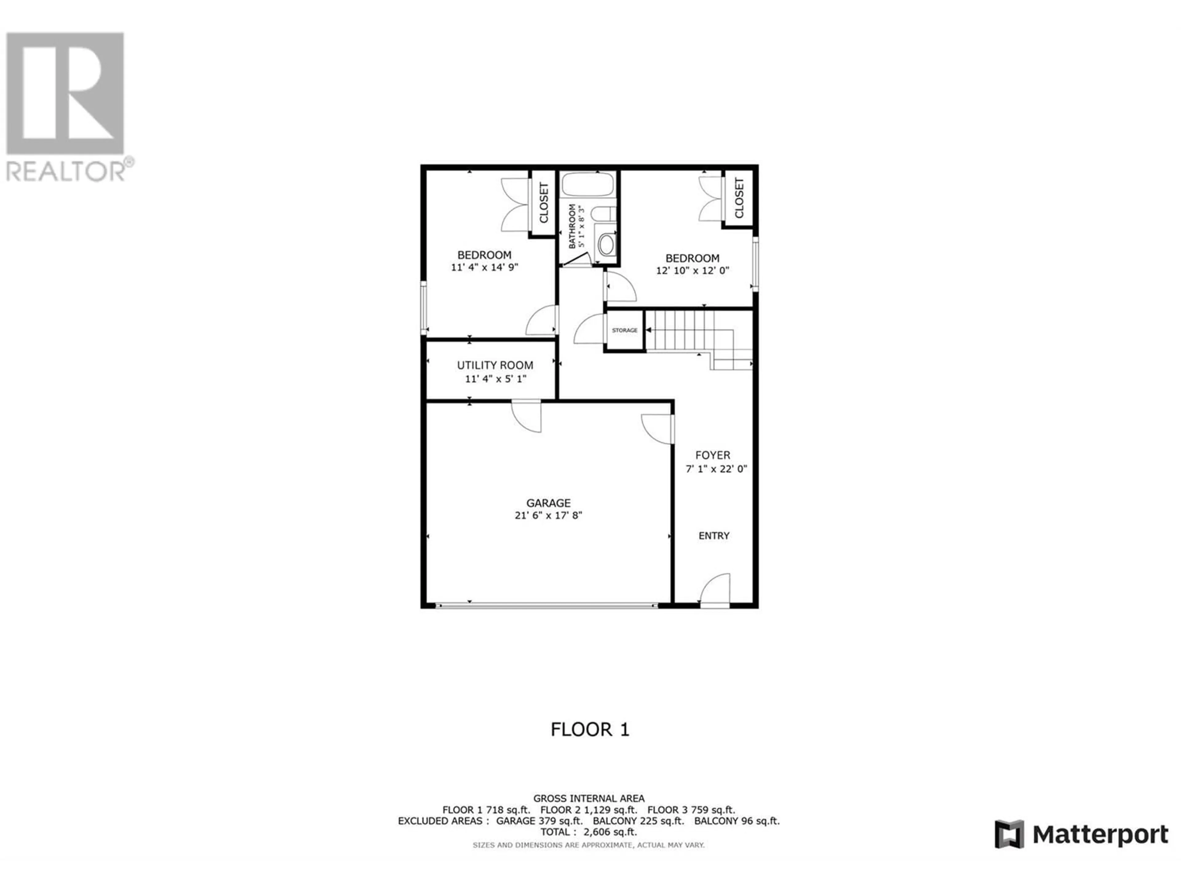 Floor plan for 9993 Cathedral Drive, Vernon British Columbia V1B3M1