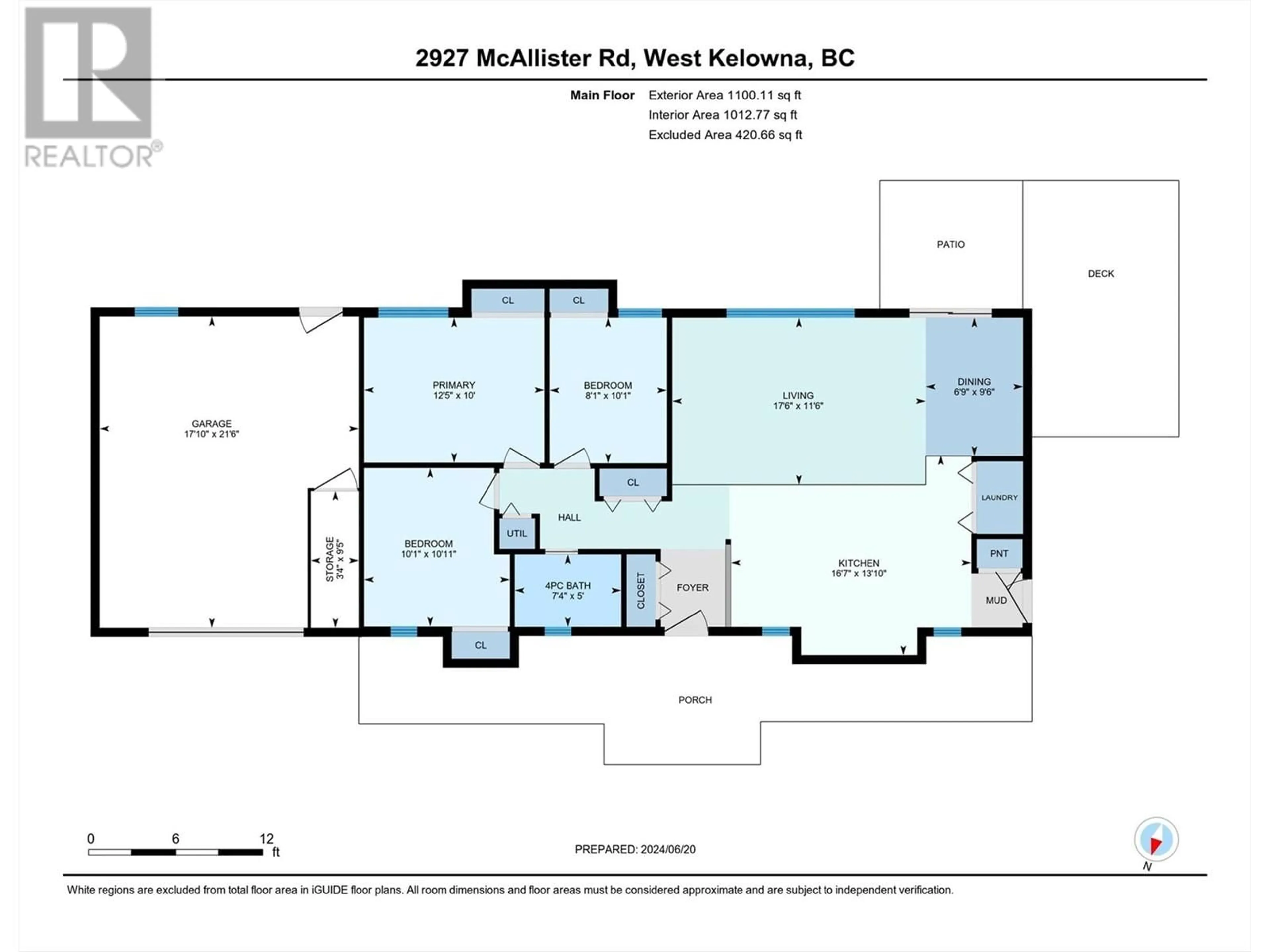 Floor plan for 2927 McAllister Road, West Kelowna British Columbia V4T1G8