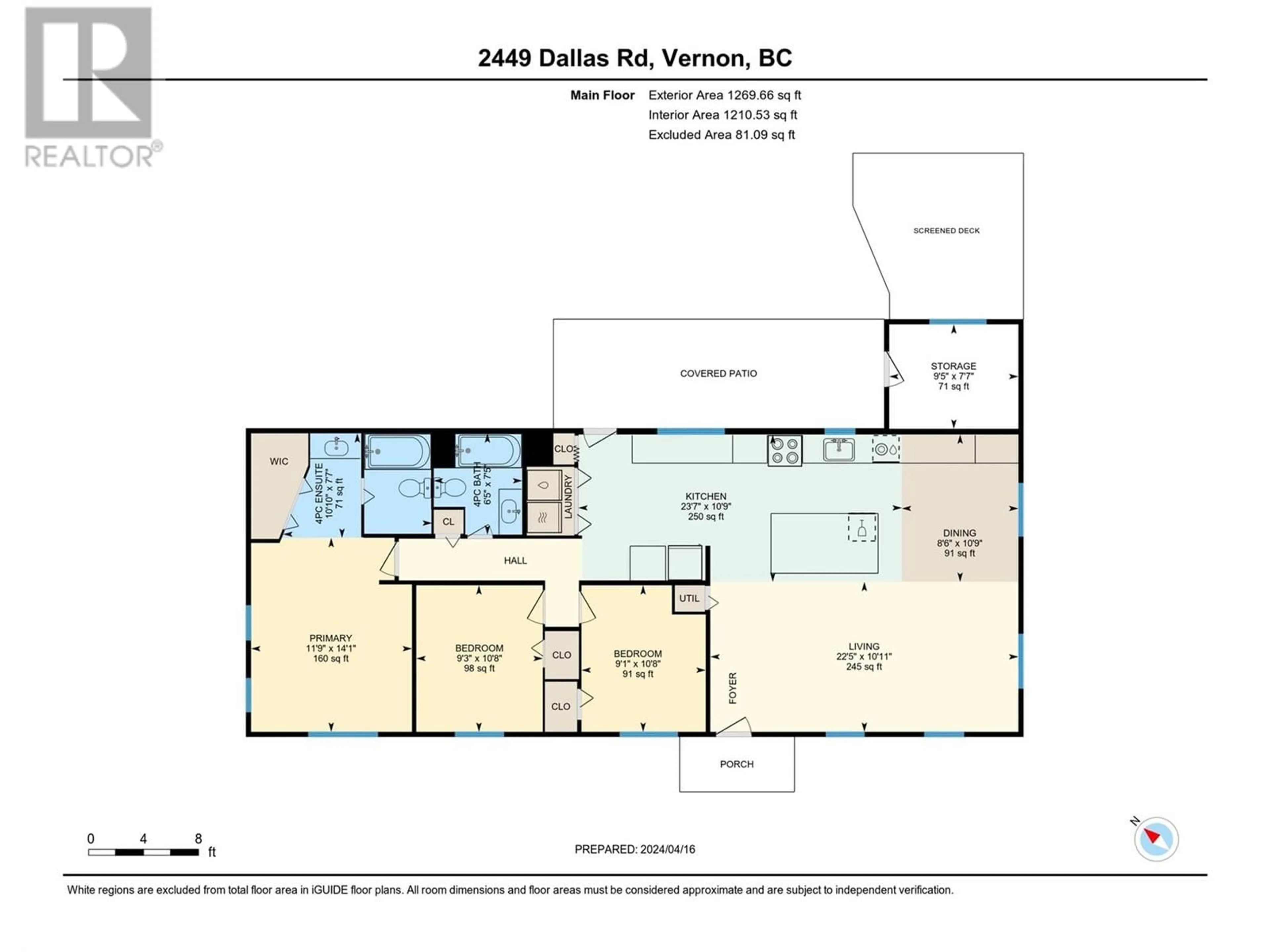 Floor plan for 2449 Dallas Road, Vernon British Columbia V1H1M6