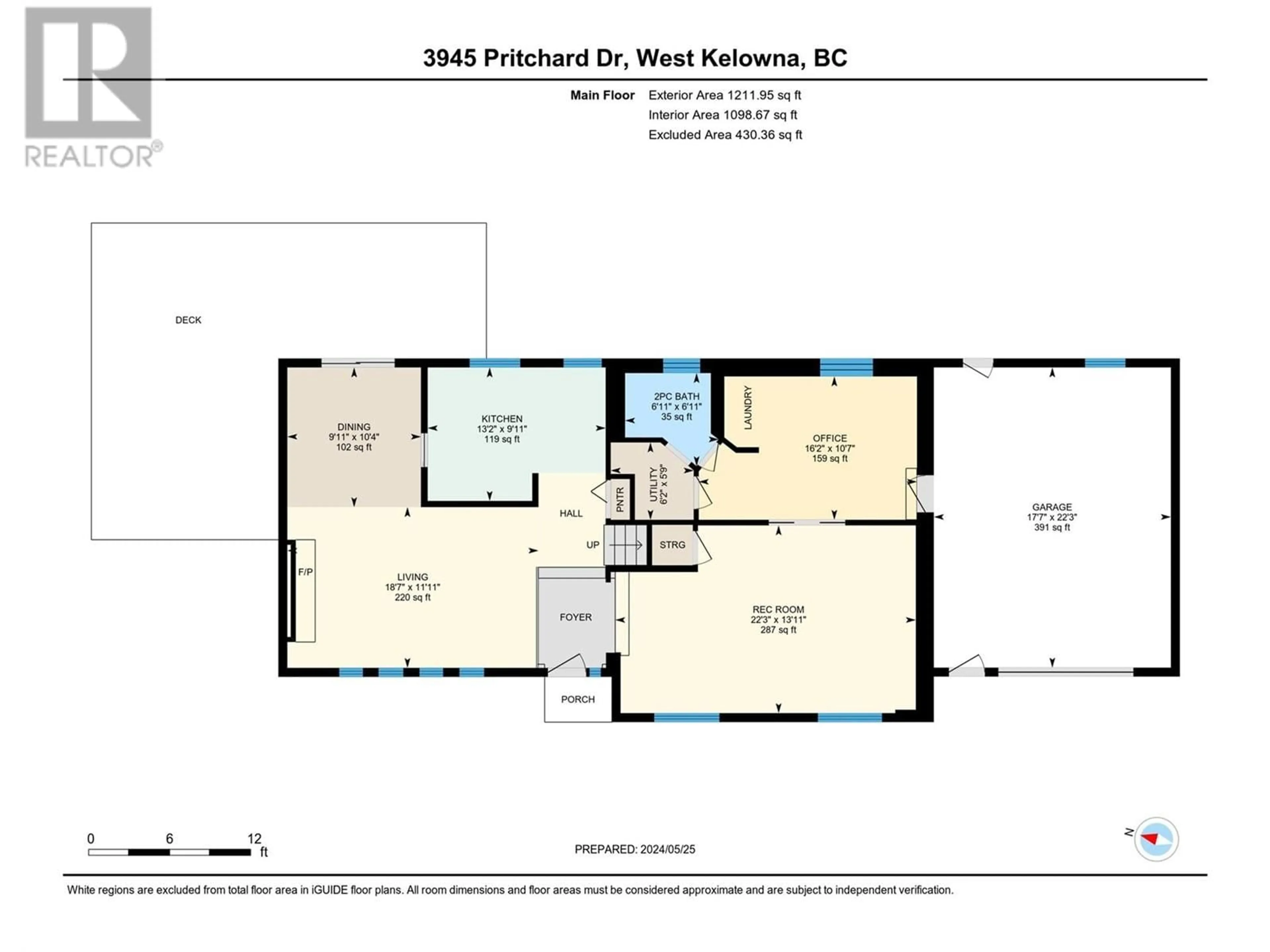 Floor plan for 3945 Pritchard Drive N, West Kelowna British Columbia V4T1X2