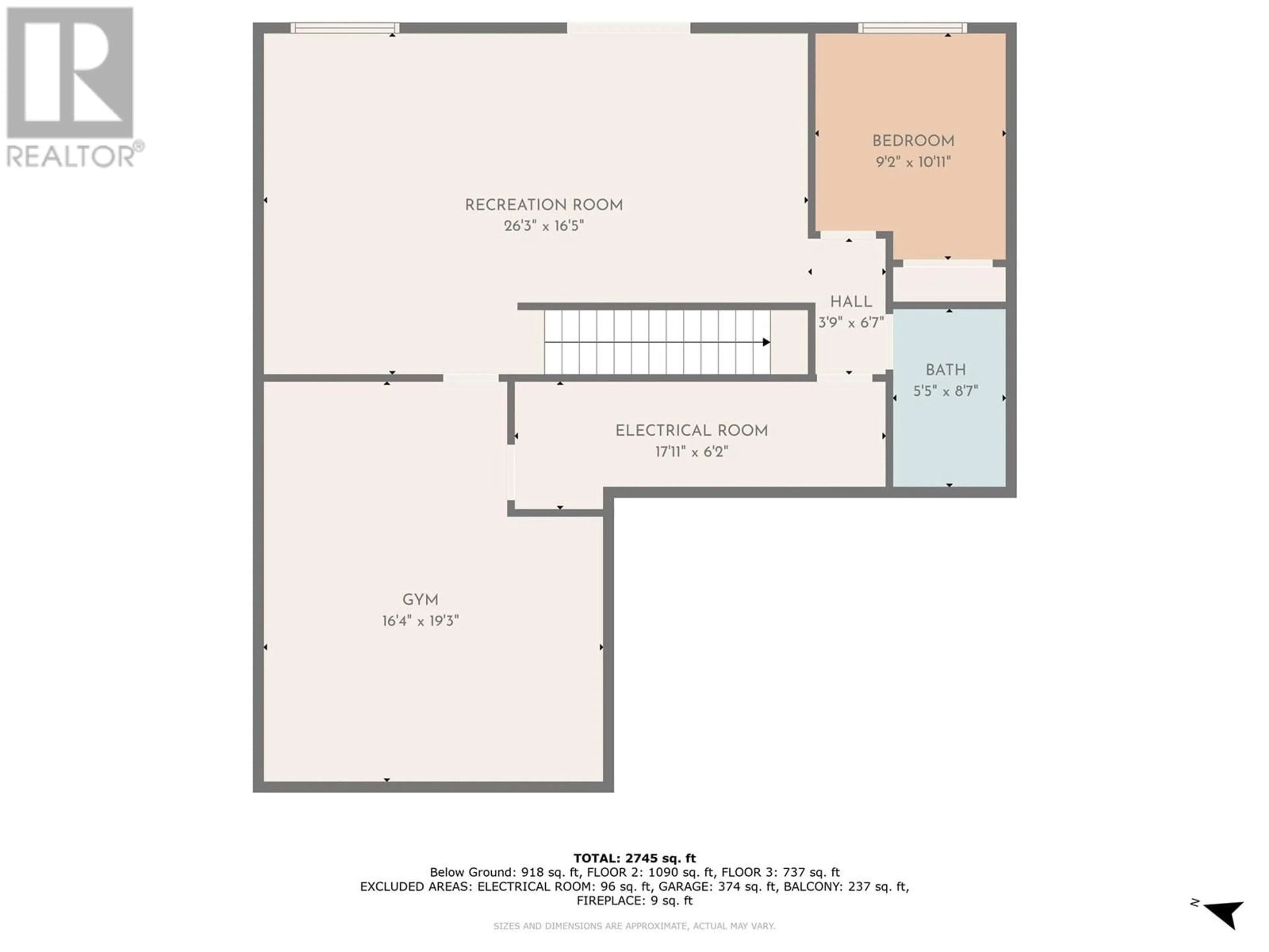 Floor plan for 2220 Shannon Ridge Drive Unit# 145, West Kelowna British Columbia V4T2T6
