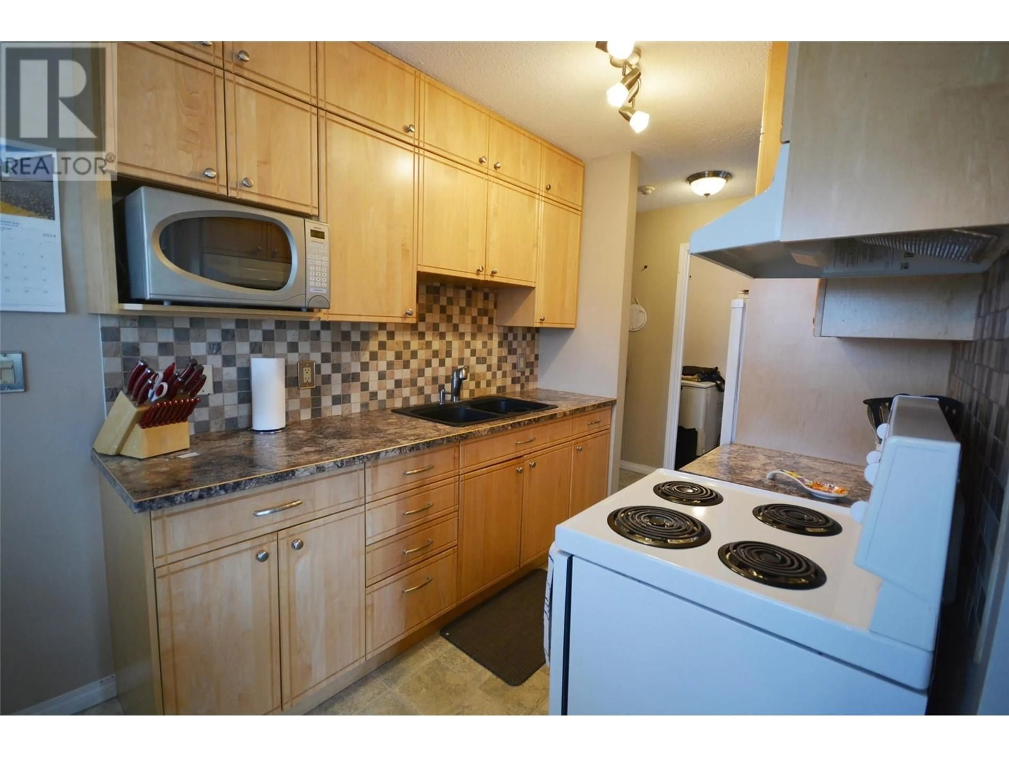 Standard kitchen for 150 Skaha Place Unit# 412, Penticton British Columbia V2A7K1