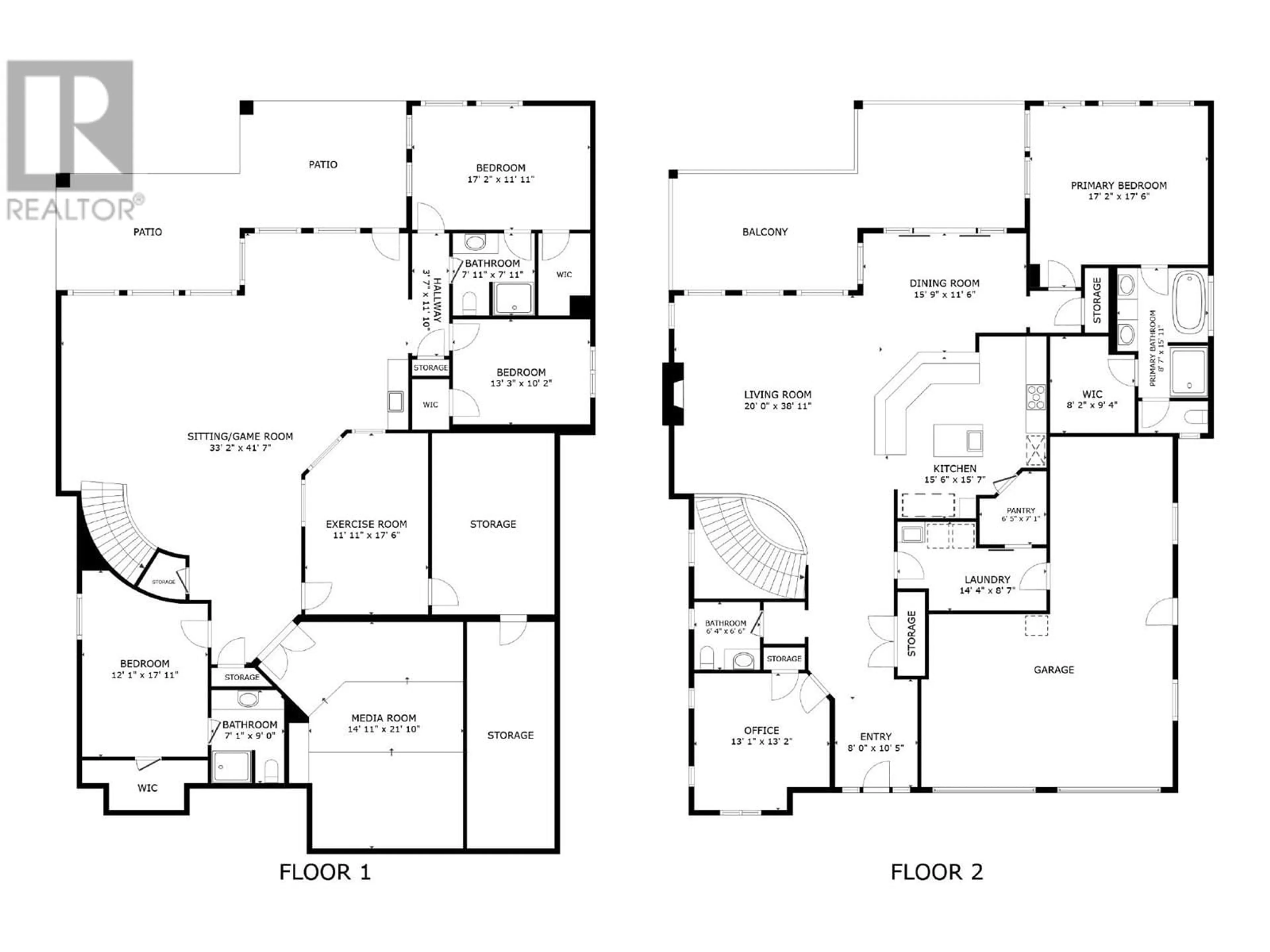 Floor plan for 1772 Birkdale Avenue, Kelowna British Columbia V1P1R8