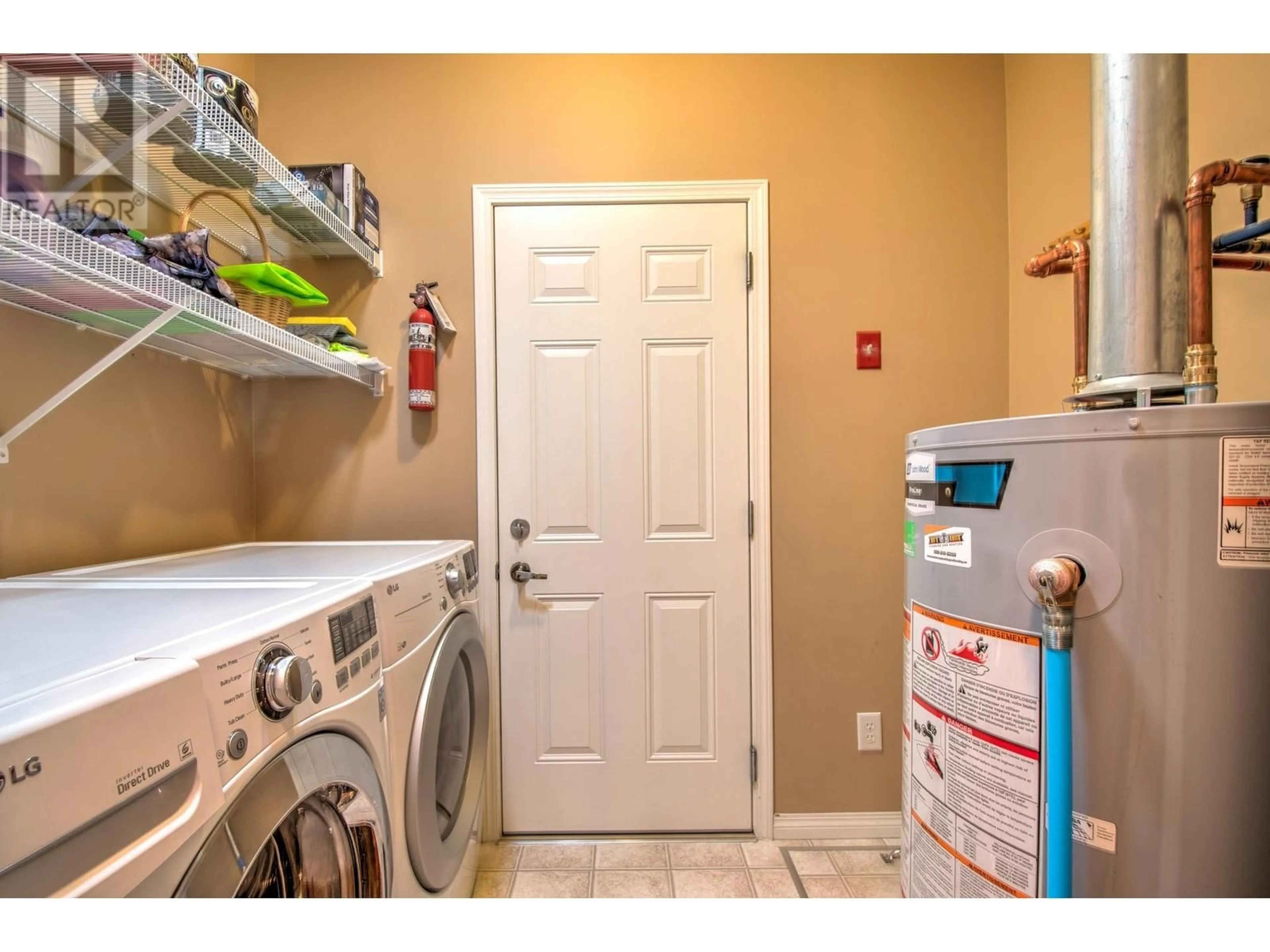 Laundry room for 3508 24 Avenue Unit# 9, Vernon British Columbia V1T1L8