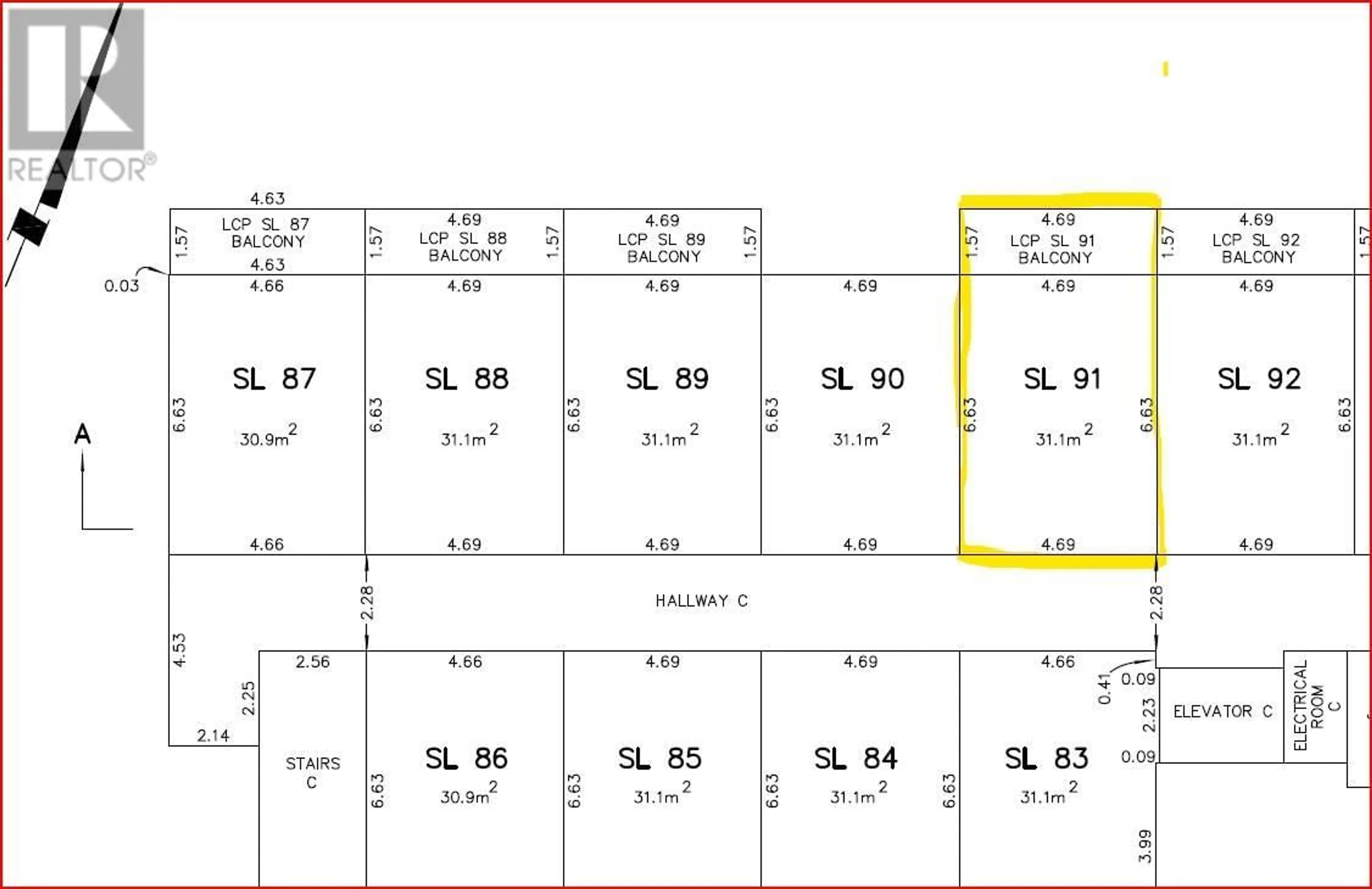 Floor plan for 2555 Lakeshore Road Unit# 509, Vernon British Columbia V1H1M9