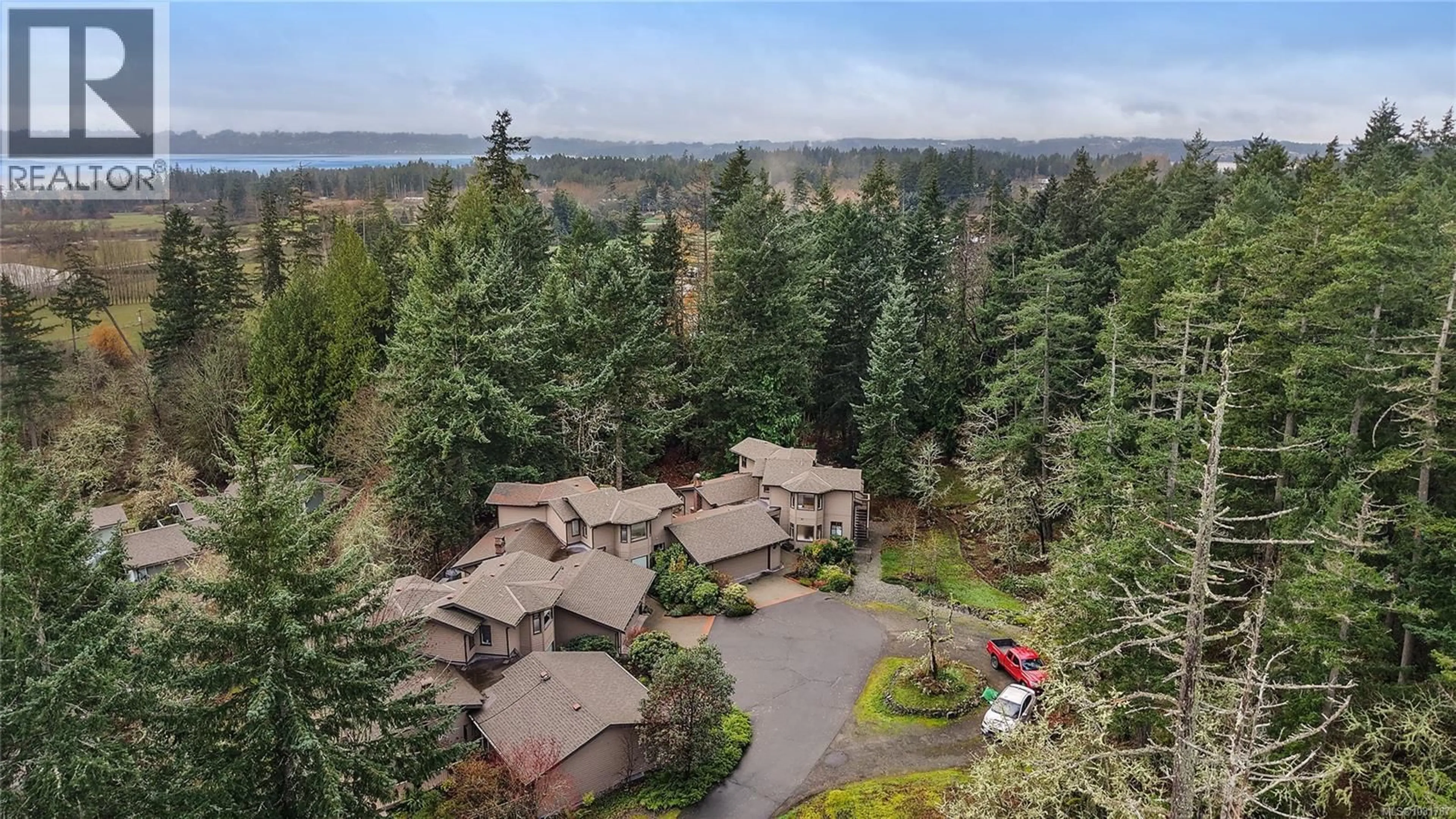A pic from outside/outdoor area/front of a property/back of a property/a pic from drone, water/lake/river/ocean view for 66 - 1255 WAIN ROAD, North Saanich British Columbia V8L4R4