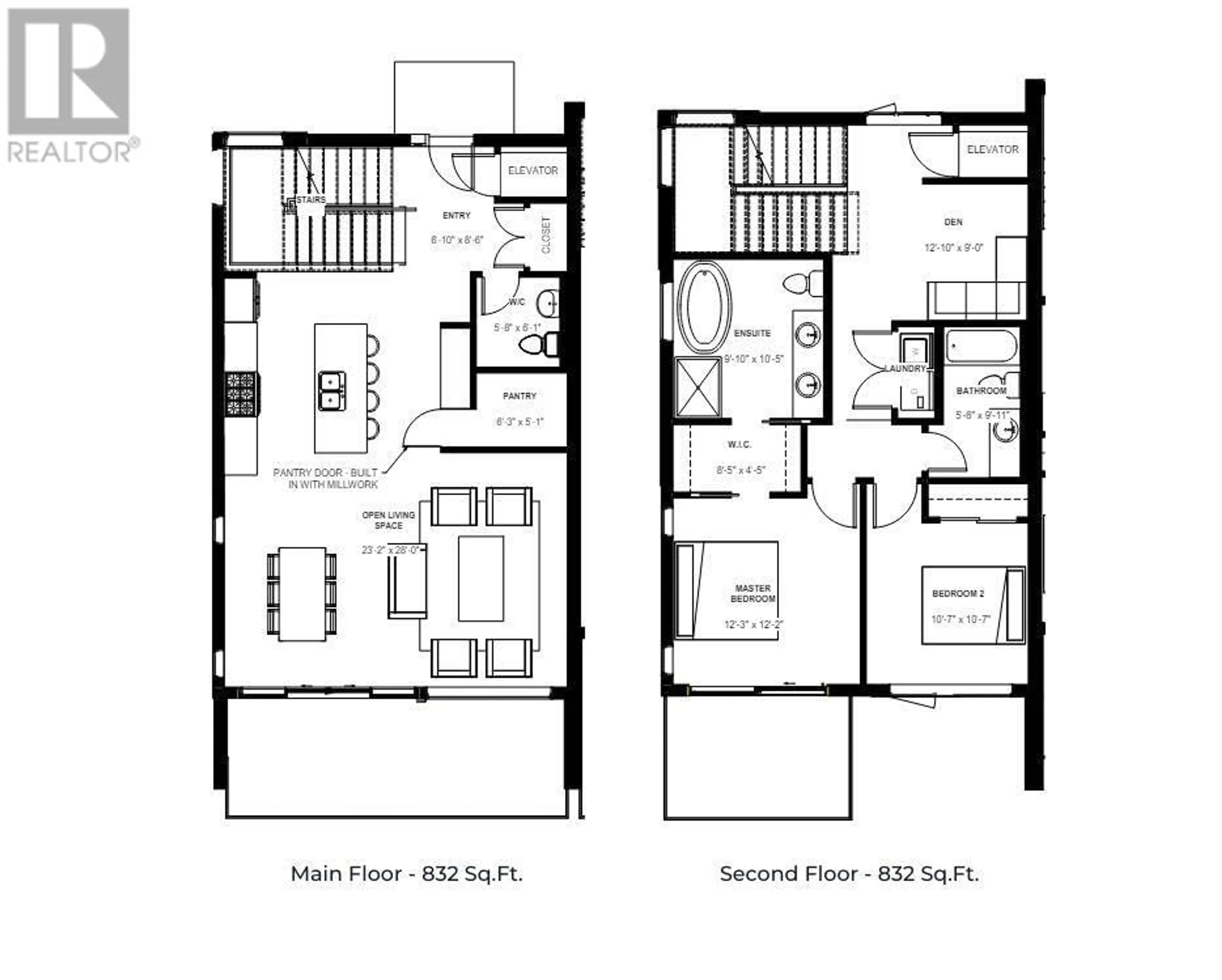 Floor plan for 2735 Shannon Lake Road Unit# 101, West Kelowna British Columbia V4T1V6