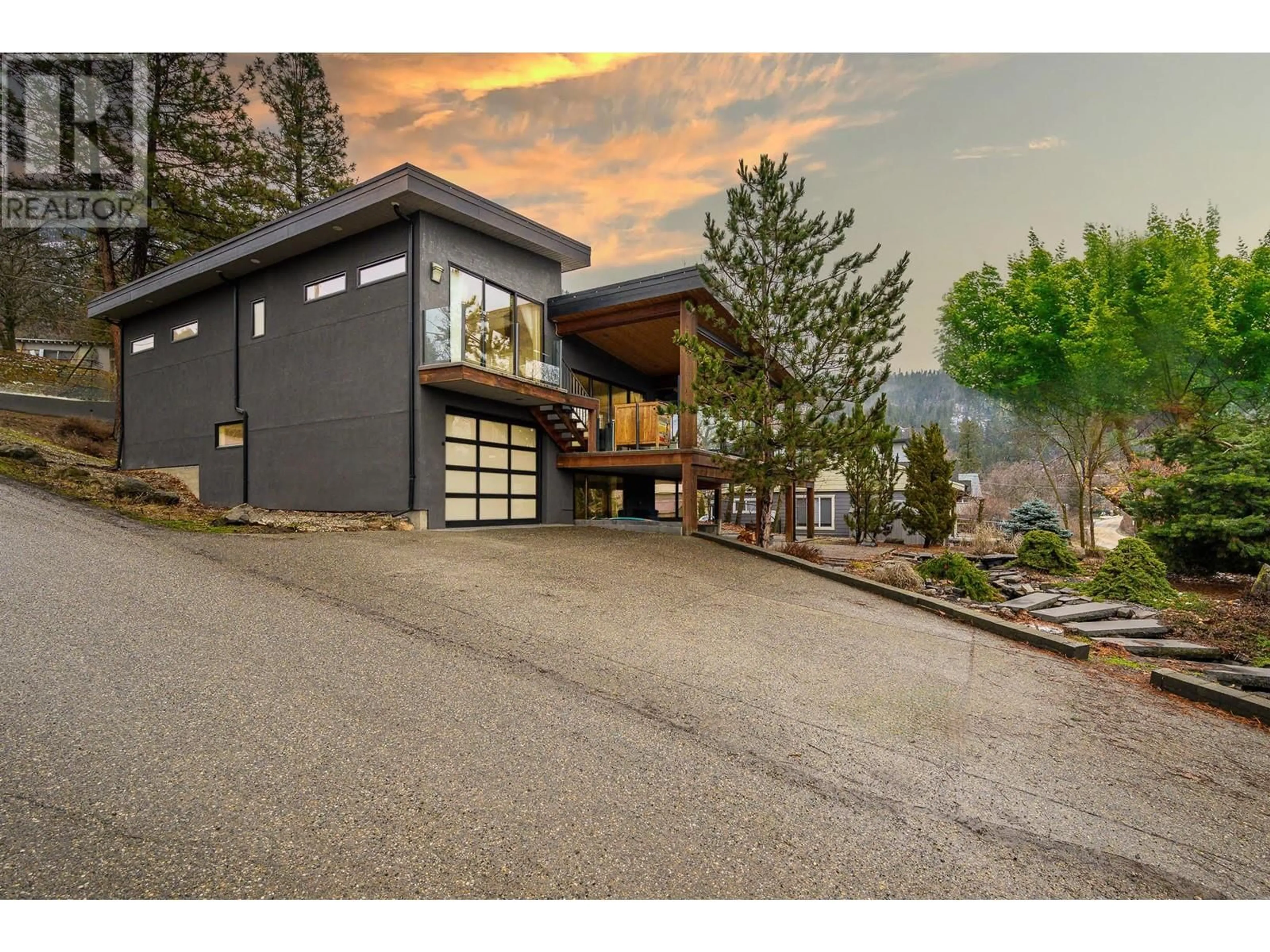 Frontside or backside of a home for 8708 Okanagan Landing Road, Vernon British Columbia V1H1J7