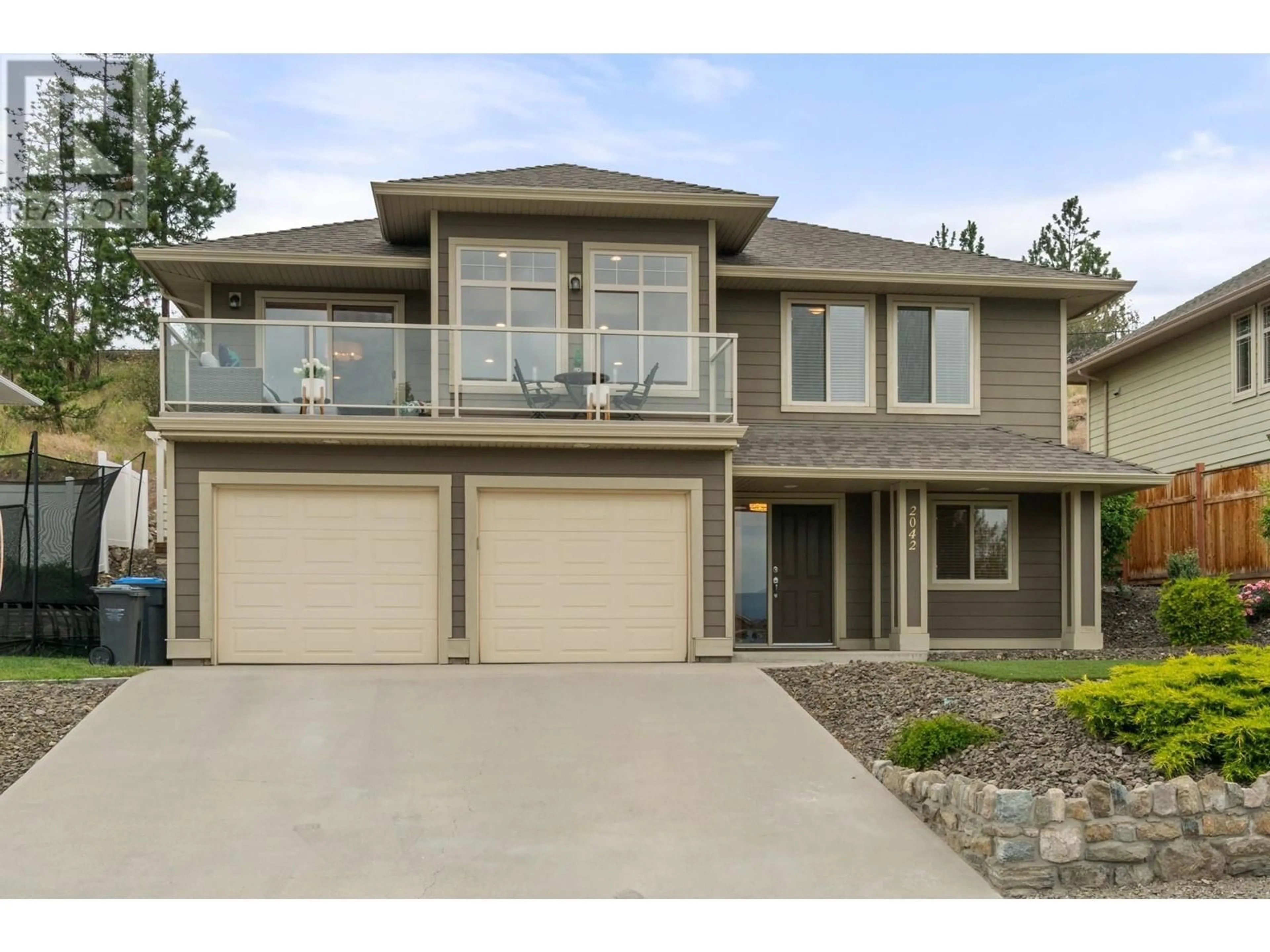 Frontside or backside of a home for 2042 Moonbeam Close, West Kelowna British Columbia V1Z3X9