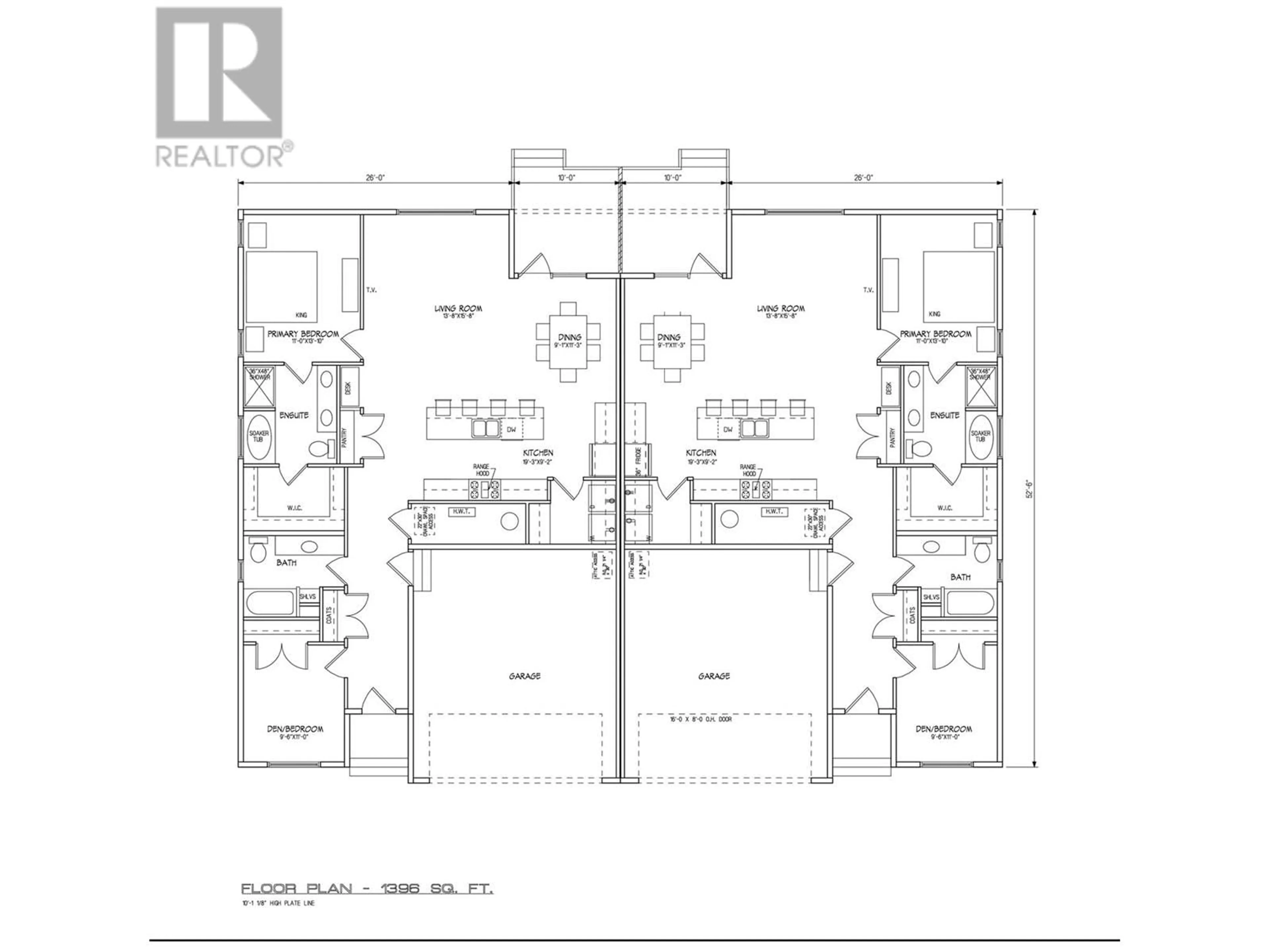 Floor plan for 231 20 Street NE Unit# 5, Salmon Arm British Columbia V1E2Z7