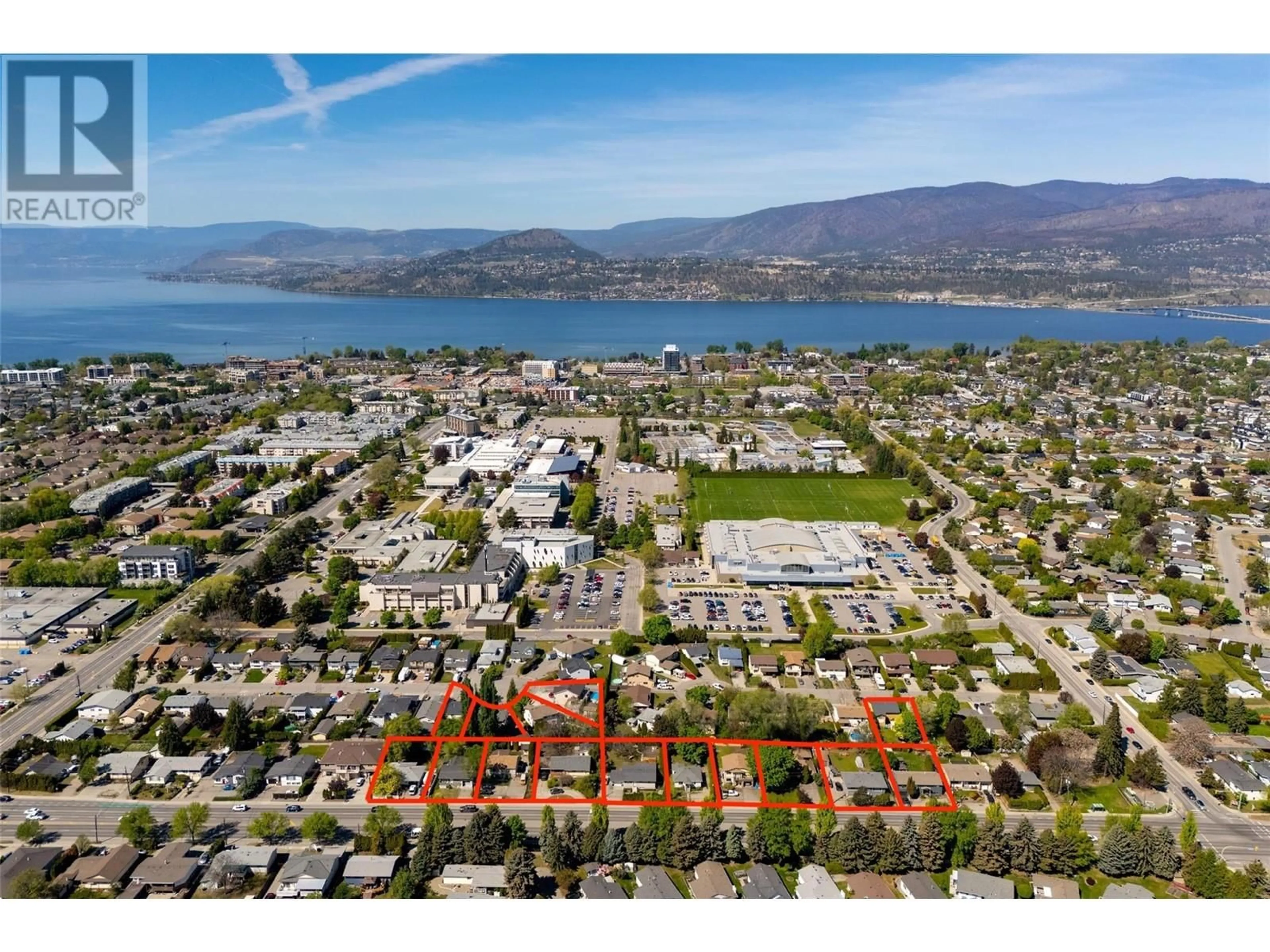 A pic from outside/outdoor area/front of a property/back of a property/a pic from drone, water/lake/river/ocean view for 2890 GORDON ROAD, Kelowna British Columbia V1W3R3