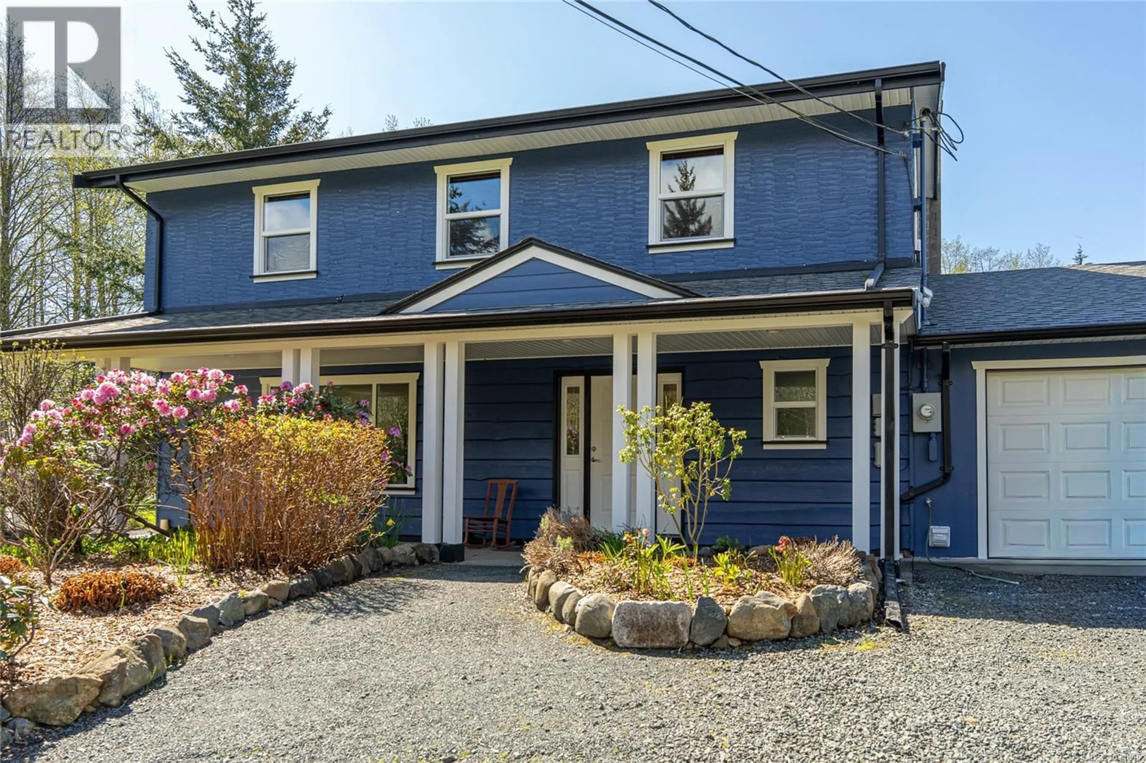 Home with vinyl exterior material, street for 7851 TUGWELL ROAD, Sooke British Columbia V9Z0J7