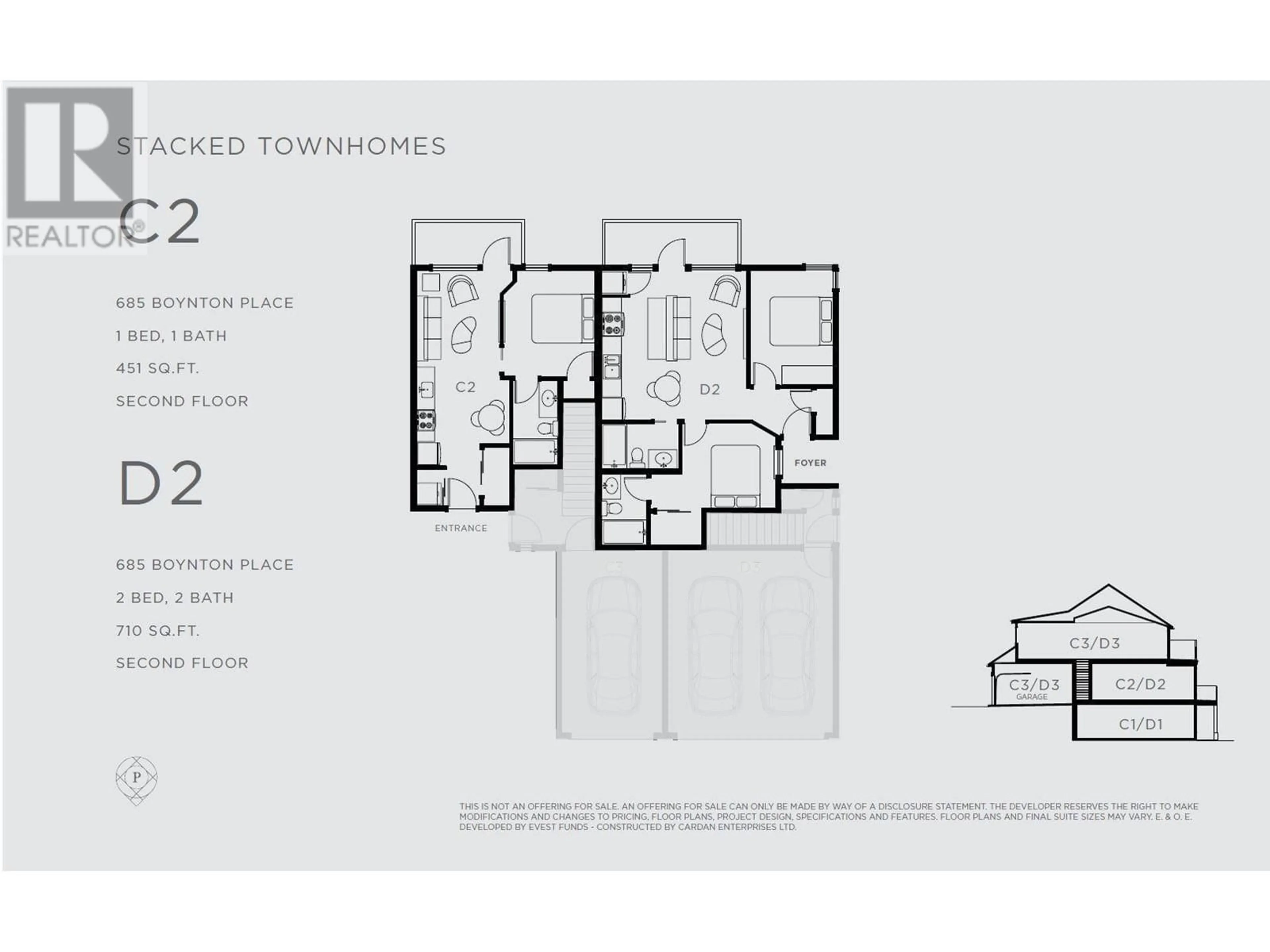 Floor plan for 665 Boynton Place Unit# 39 Lot# 70, Kelowna British Columbia V1V2Z4