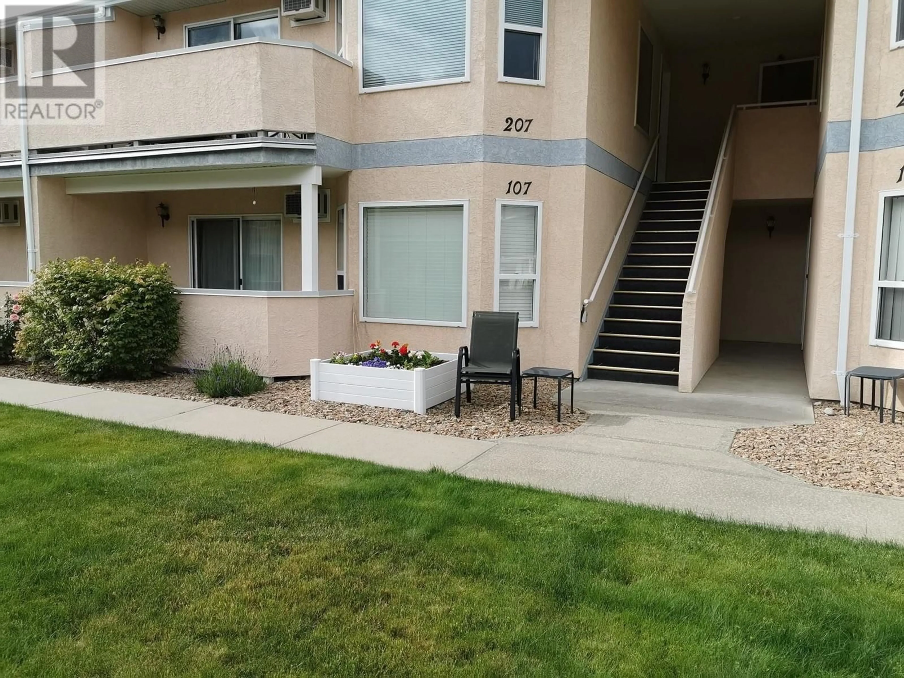 A pic from exterior of the house or condo for 13014 Armstrong Avenue Unit# 107, Summerland British Columbia V0H1Z0