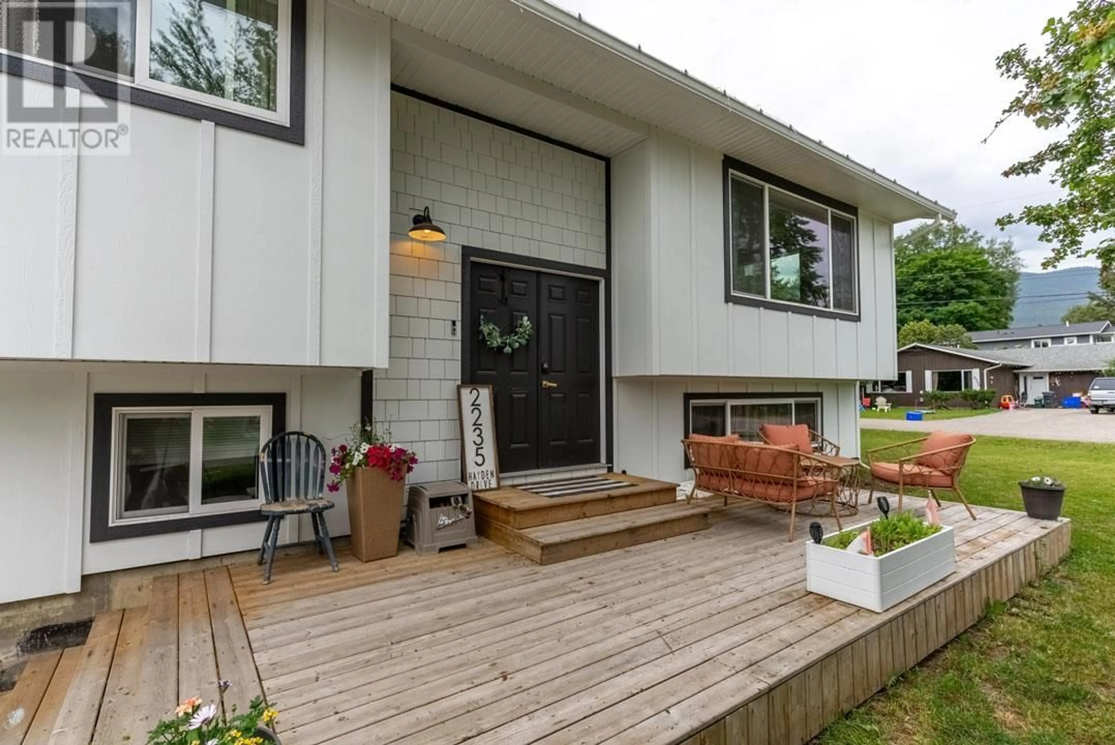 Home with vinyl exterior material for 2235 Hayden Drive, Armstrong British Columbia V0E1B1