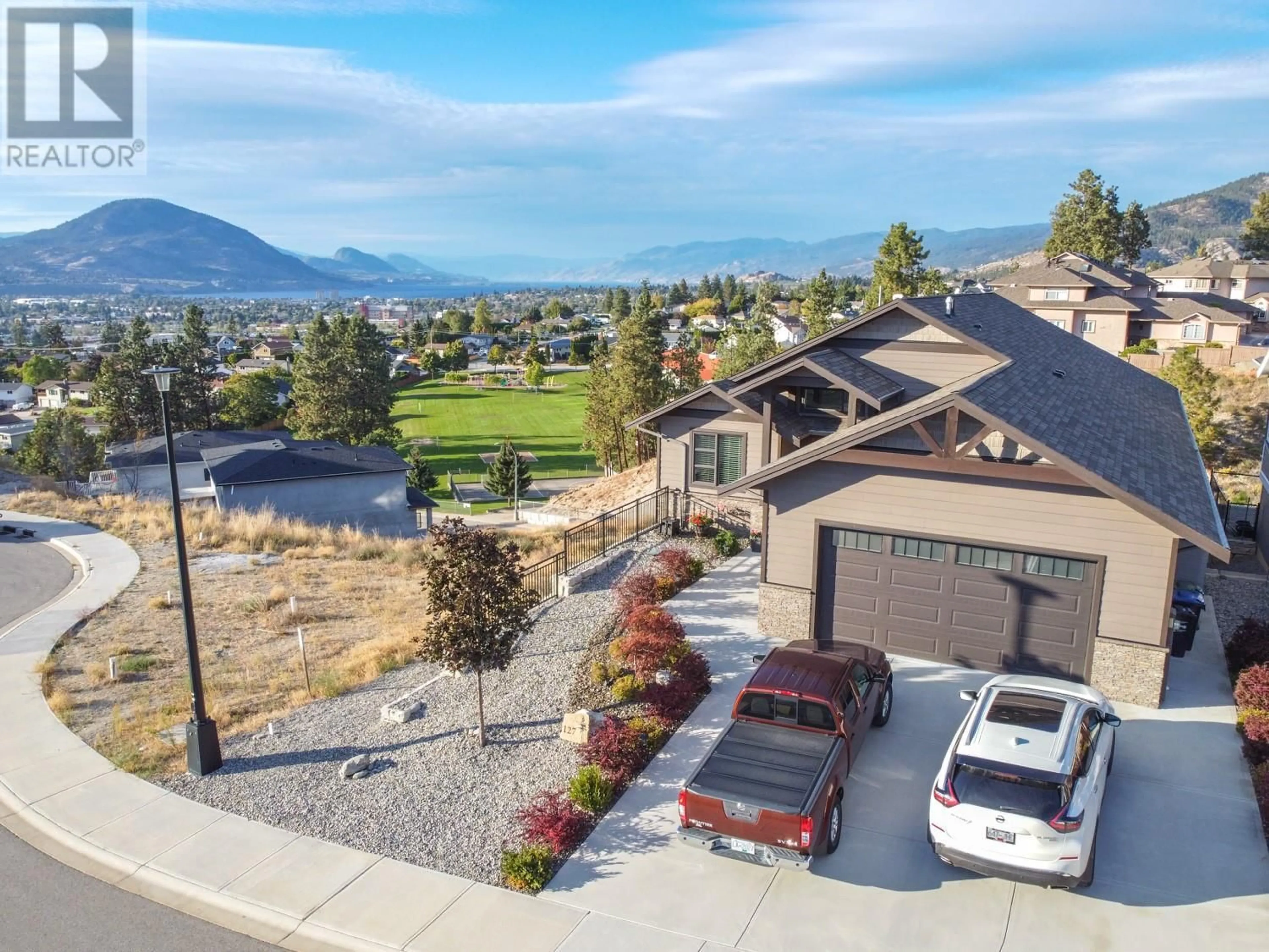 Frontside or backside of a home for 127 Timberstone Place, Penticton British Columbia V2A7T1