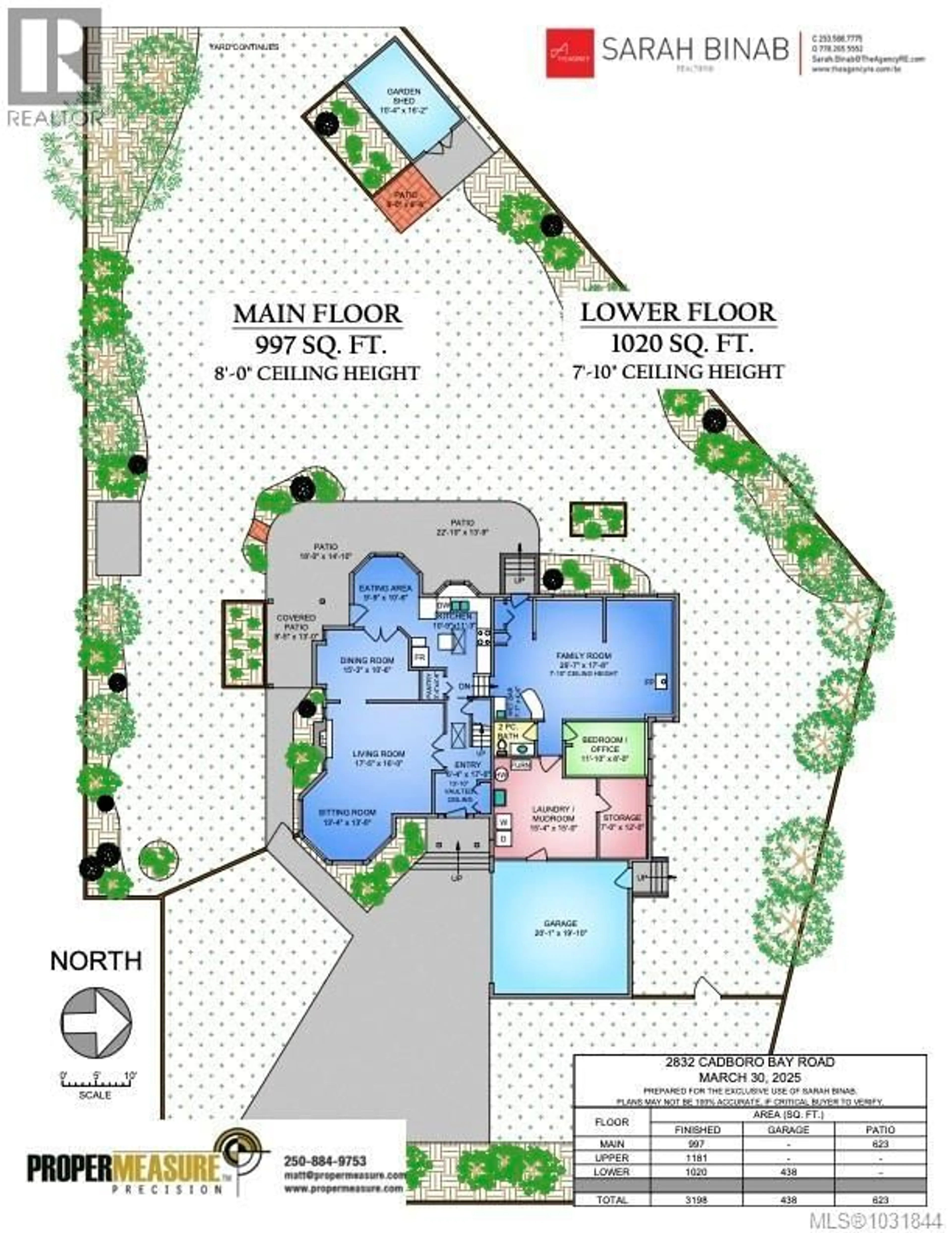 Floor plan for 2832 CADBORO BAY ROAD, Oak Bay British Columbia V8R5J9