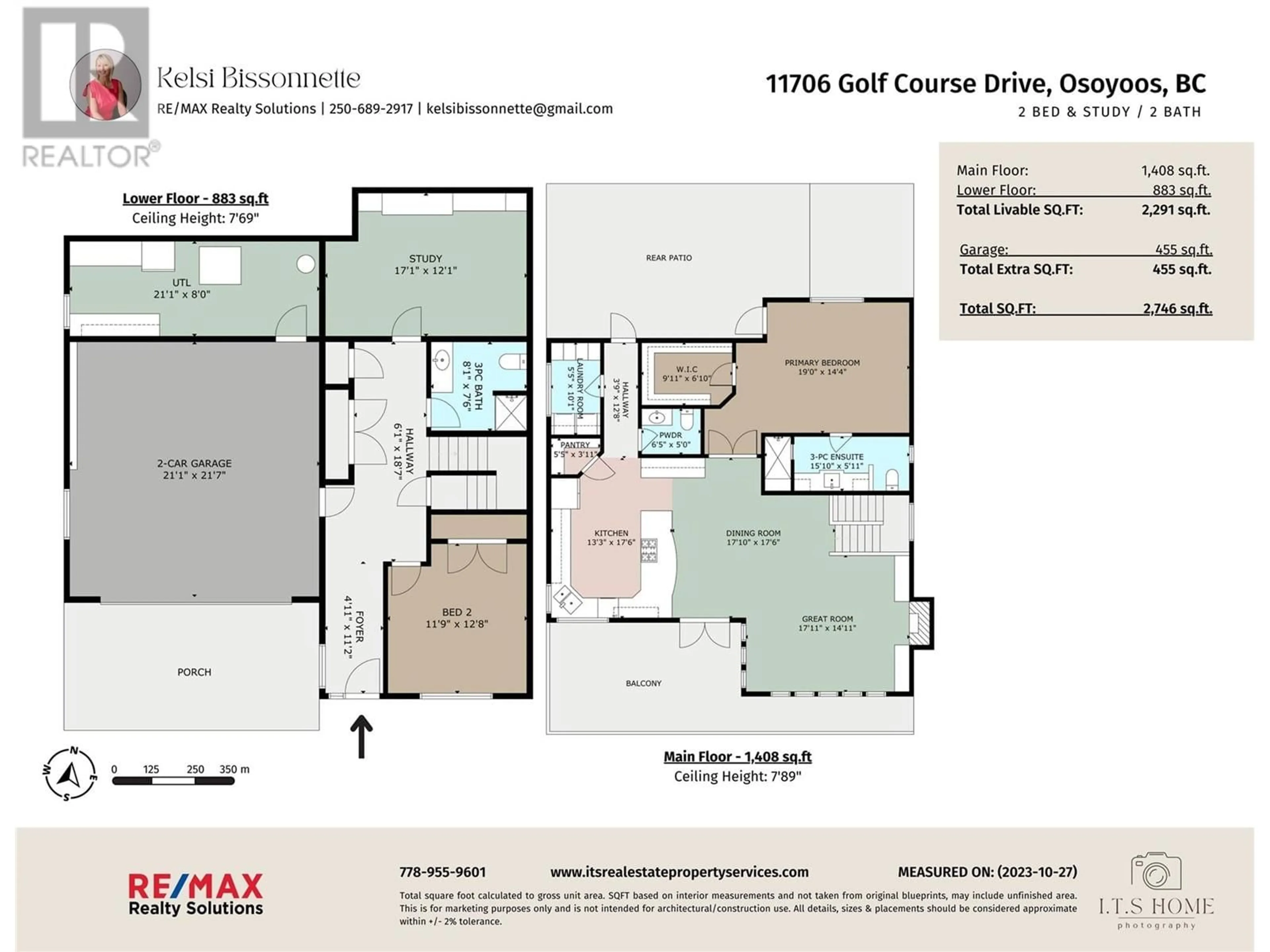 Floor plan for 11706 GOLF COURSE Drive, Osoyoos British Columbia V0H1V4