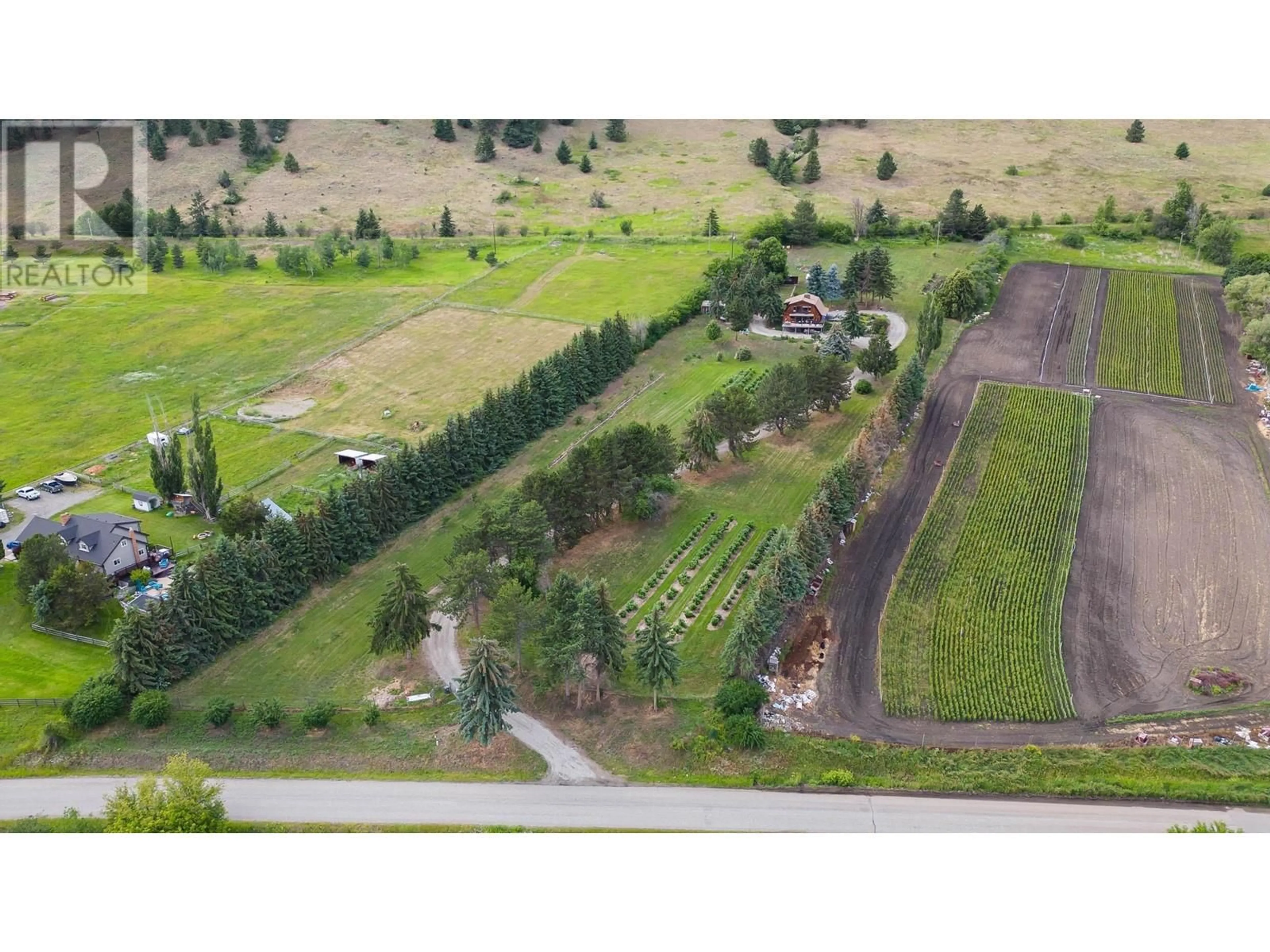 Fenced yard for 6721 Buchanan Road, Coldstream British Columbia V1B3C5