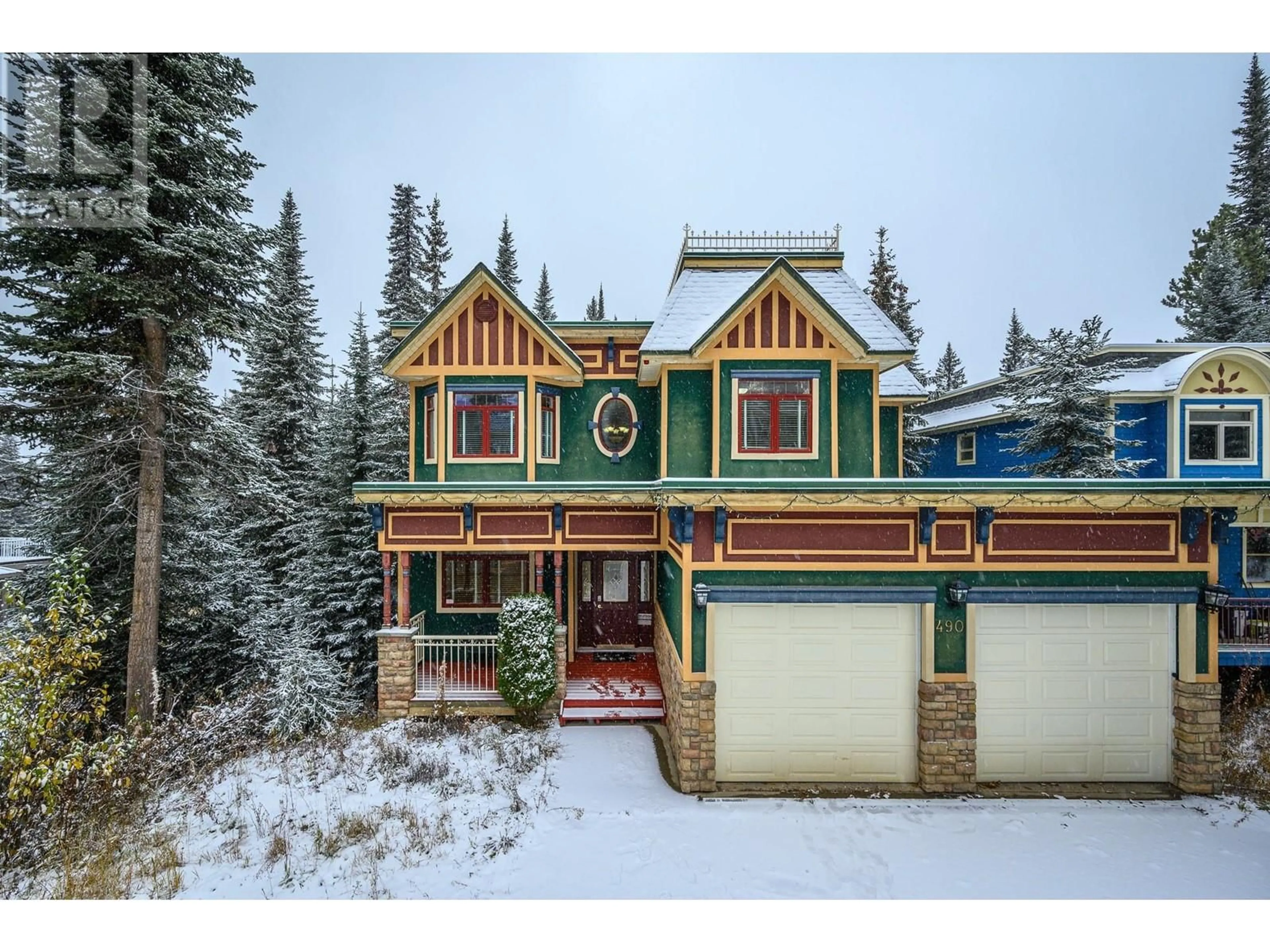 Frontside or backside of a home for 490 Monashee Road, Vernon British Columbia V1B3W9