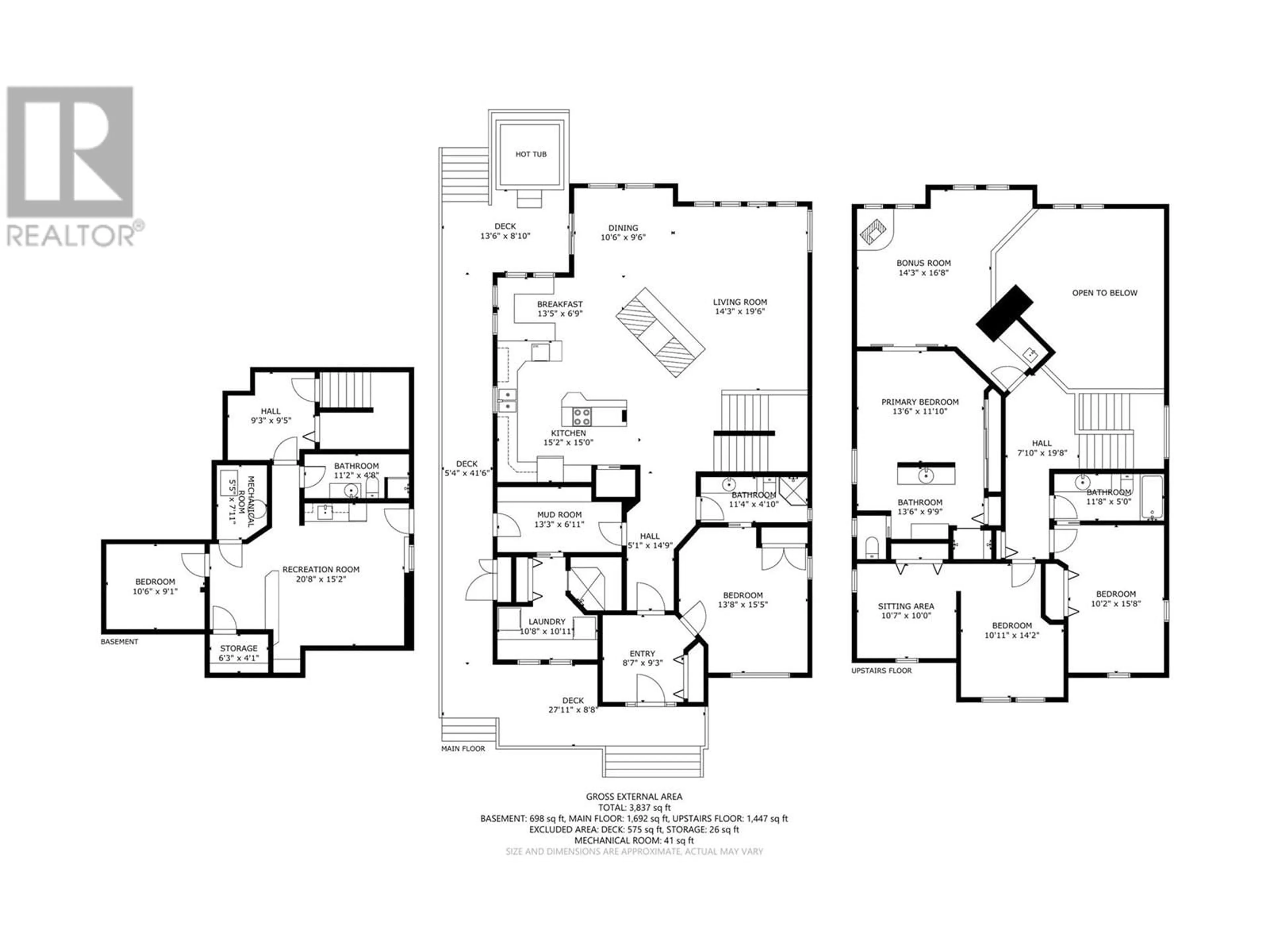 Floor plan for 270 Monashee Road Unit# 1 Lot# 1, Vernon British Columbia V1B3M1