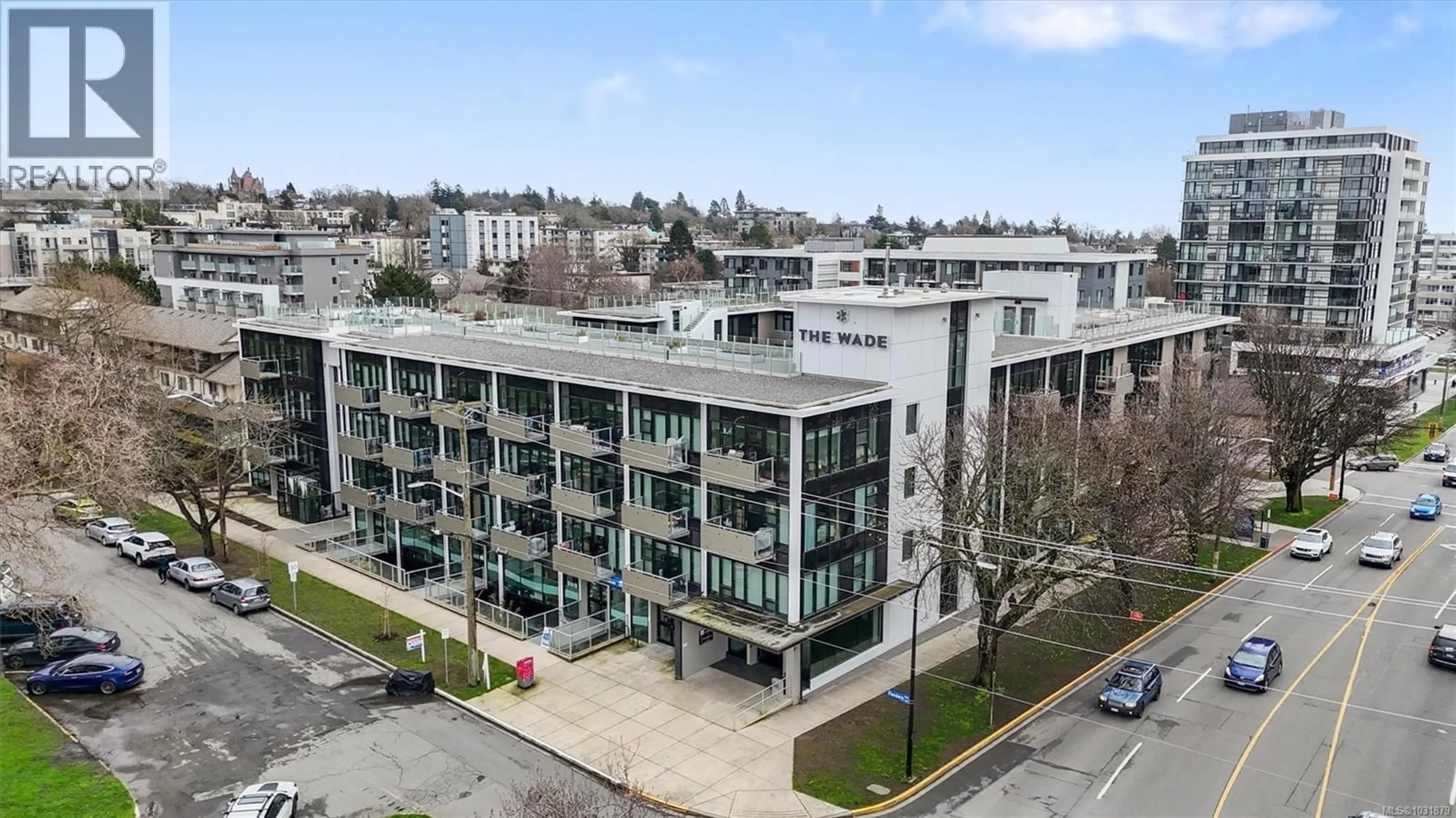 A pic from outside/outdoor area/front of a property/back of a property/a pic from drone, building for N216 - 1105 PANDORA AVENUE, Victoria British Columbia V8V3P9