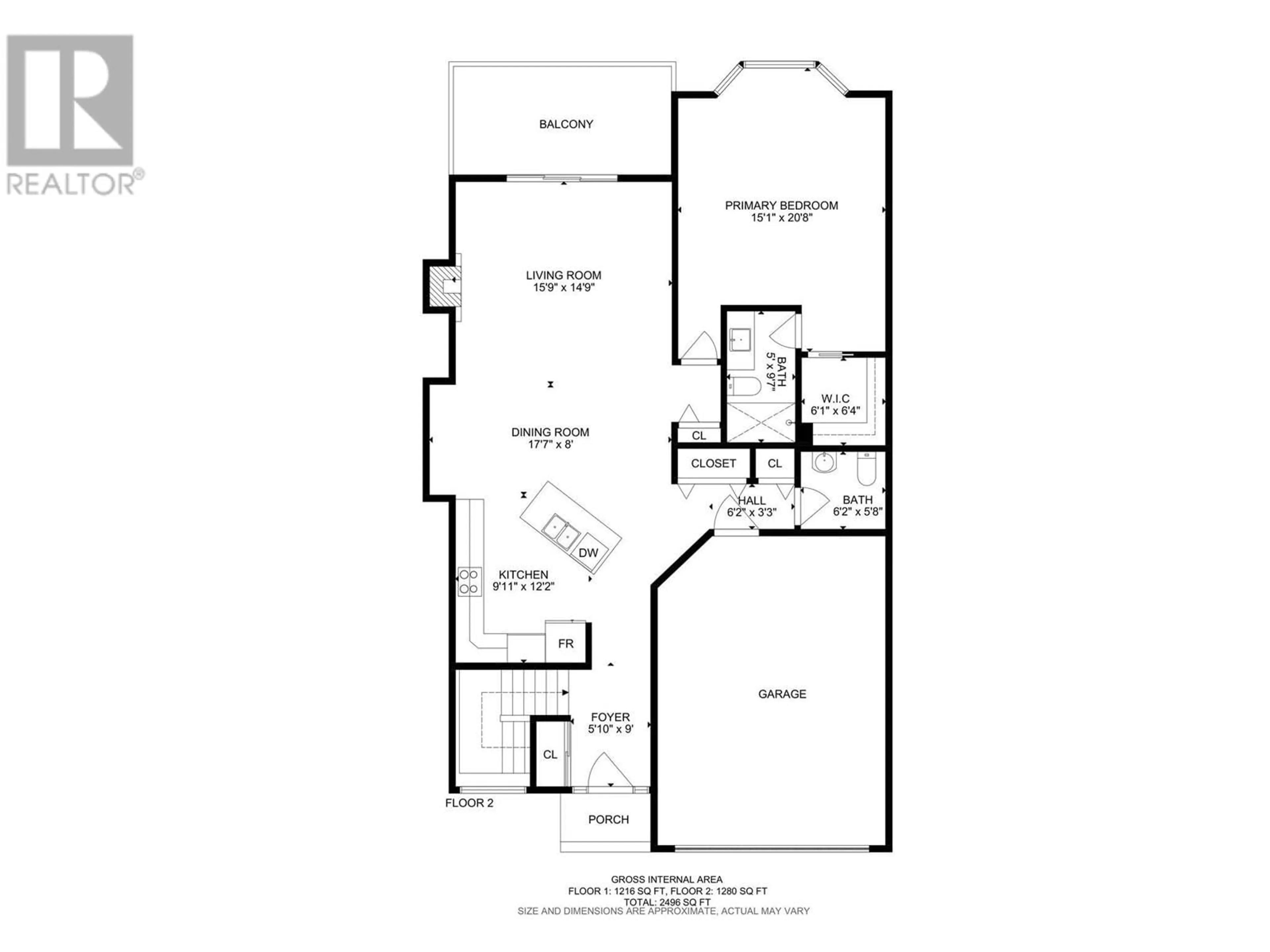 Floor plan for 2100 Boucherie Road Unit# 8, West Kelowna British Columbia V4T2X1