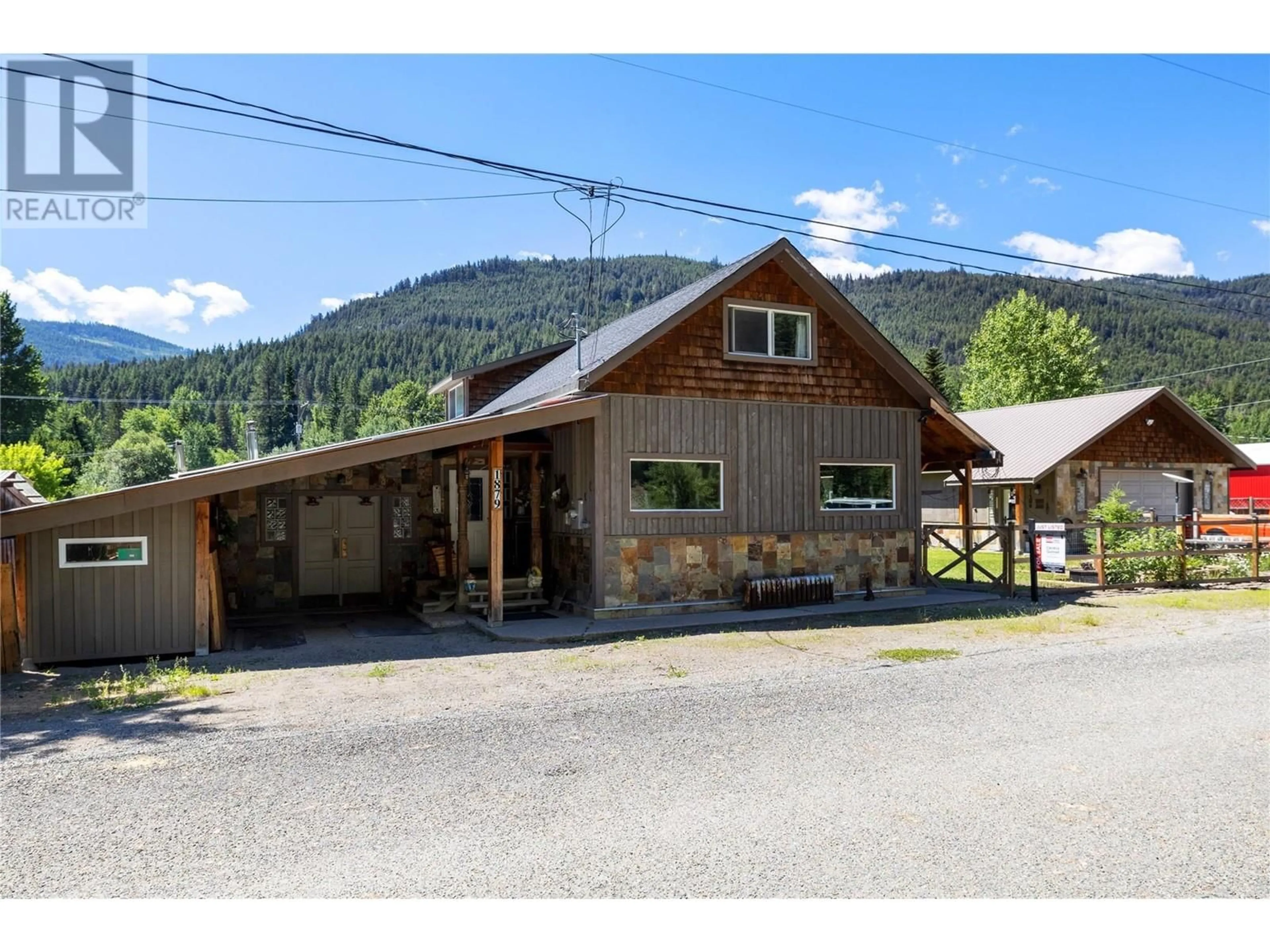 A pic from exterior of the house or condo, the front or back of building for 1879 Front Street, Coalmont-Tulameen British Columbia V0X1W0