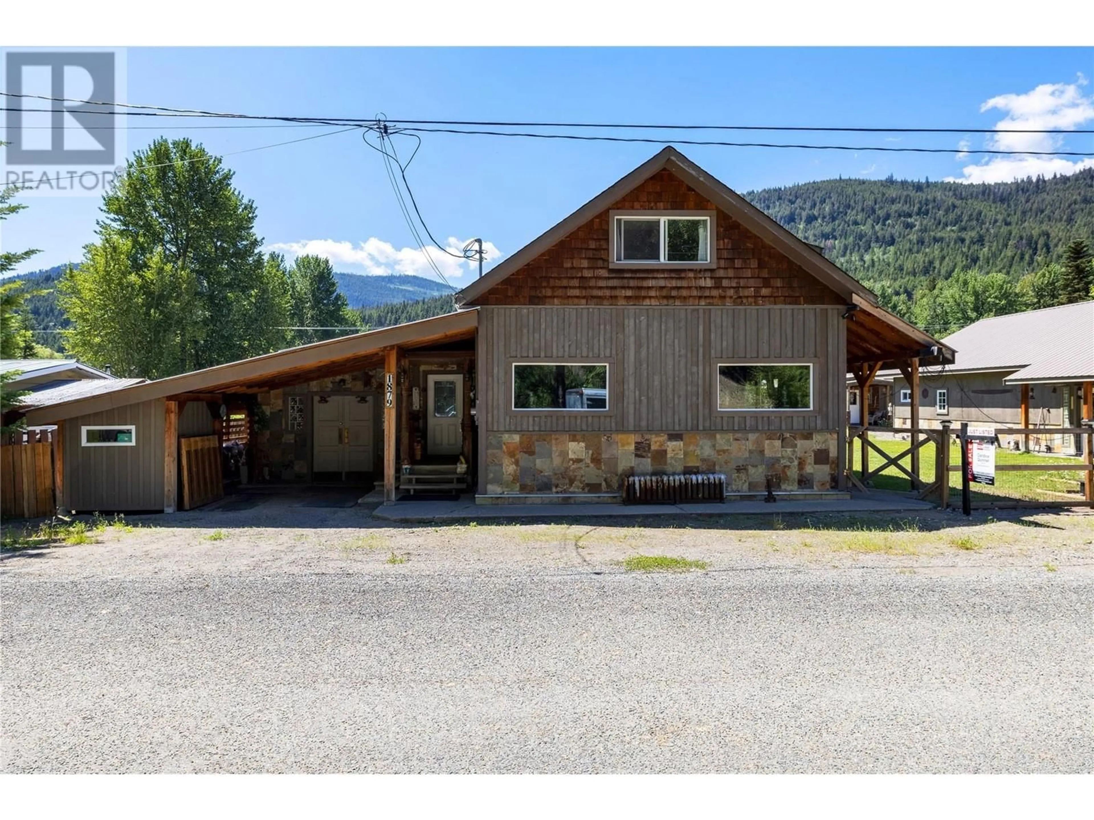 Frontside or backside of a home, cottage for 1879 Front Street, Coalmont-Tulameen British Columbia V0X1W0