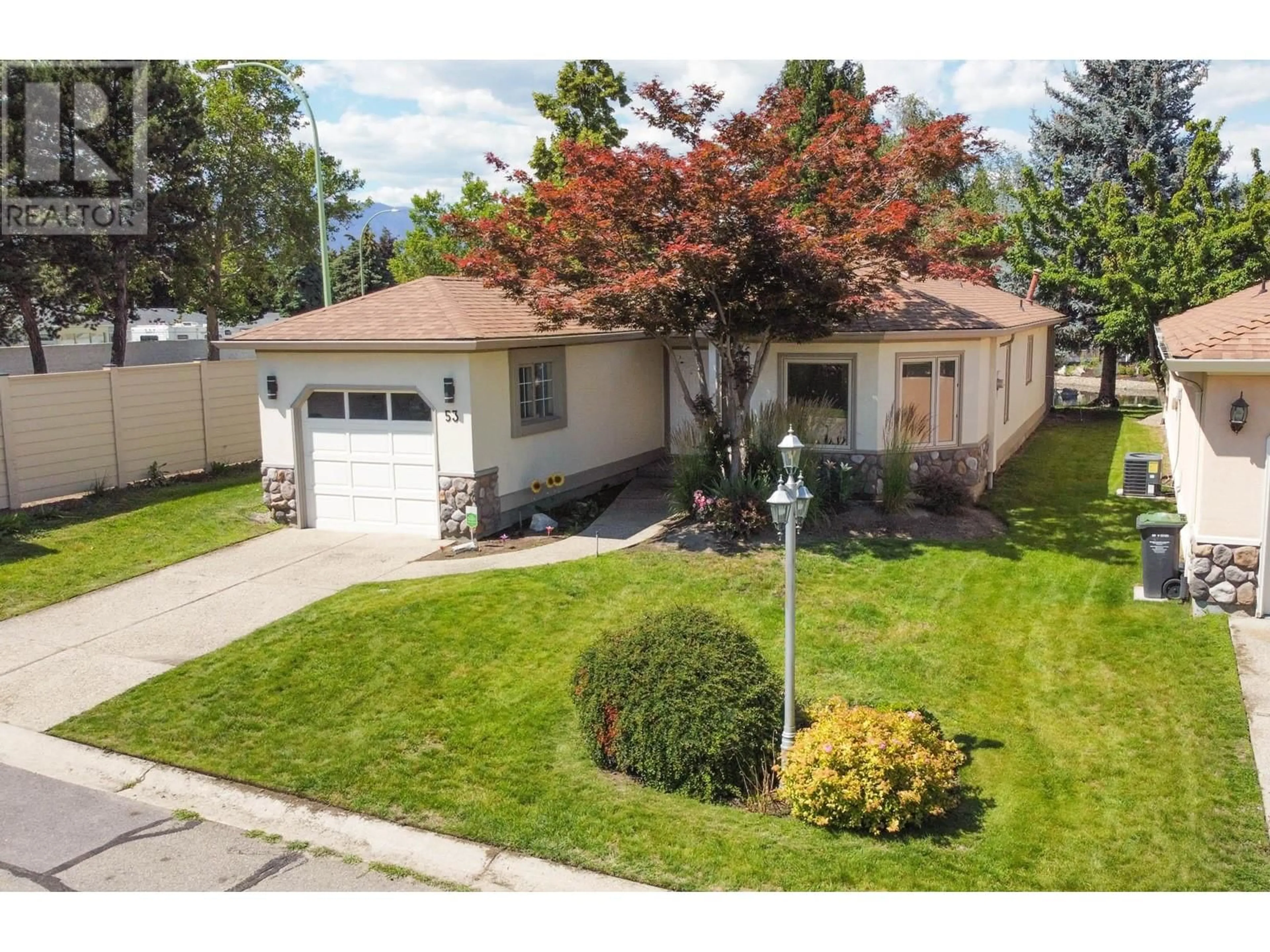 Frontside or backside of a home, cottage for 1201 Cameron Avenue Unit# 53, Kelowna British Columbia V1W3R8