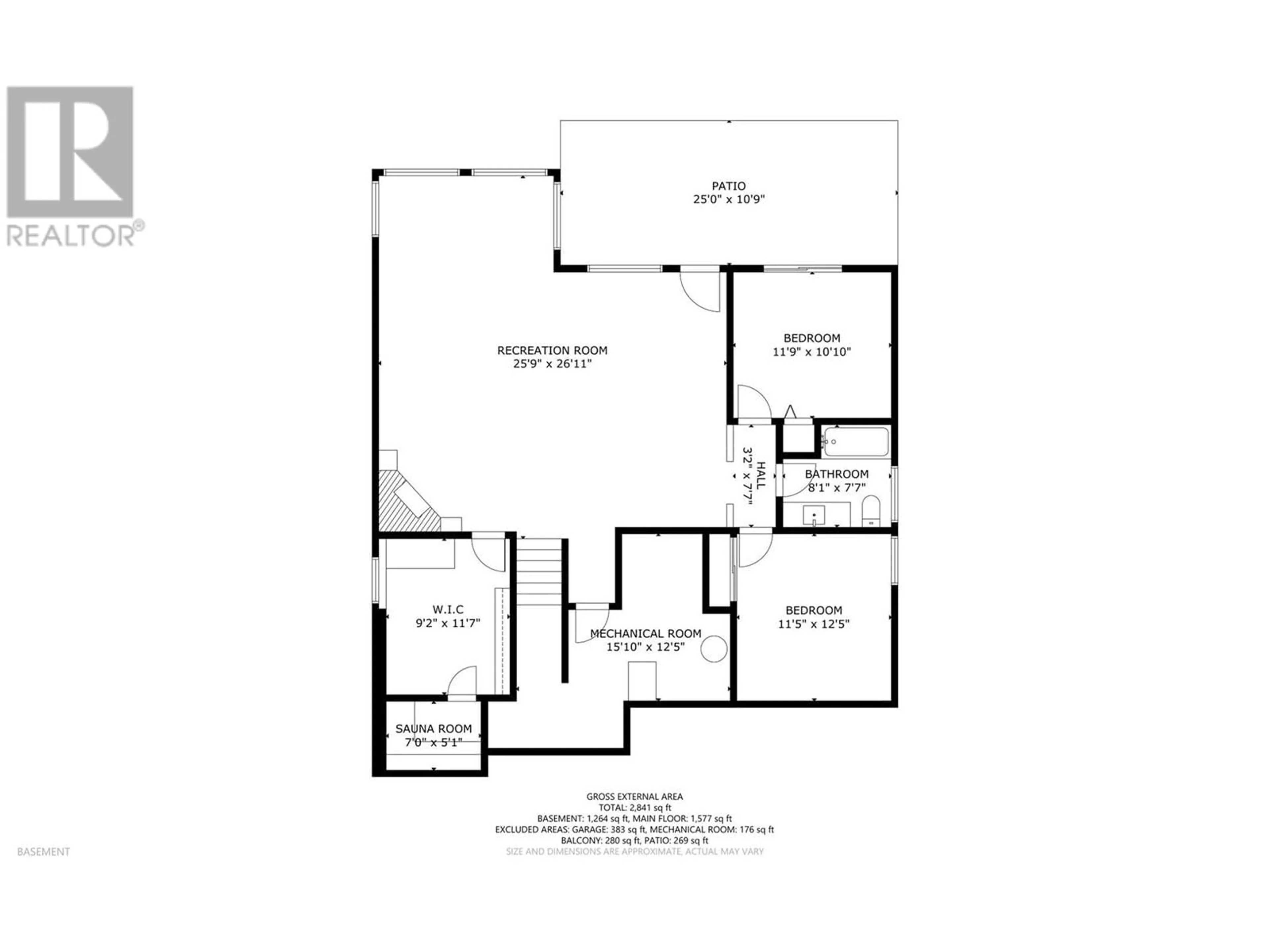 Floor plan for 21 Quail Vista Place, Vernon British Columbia V1B3X9