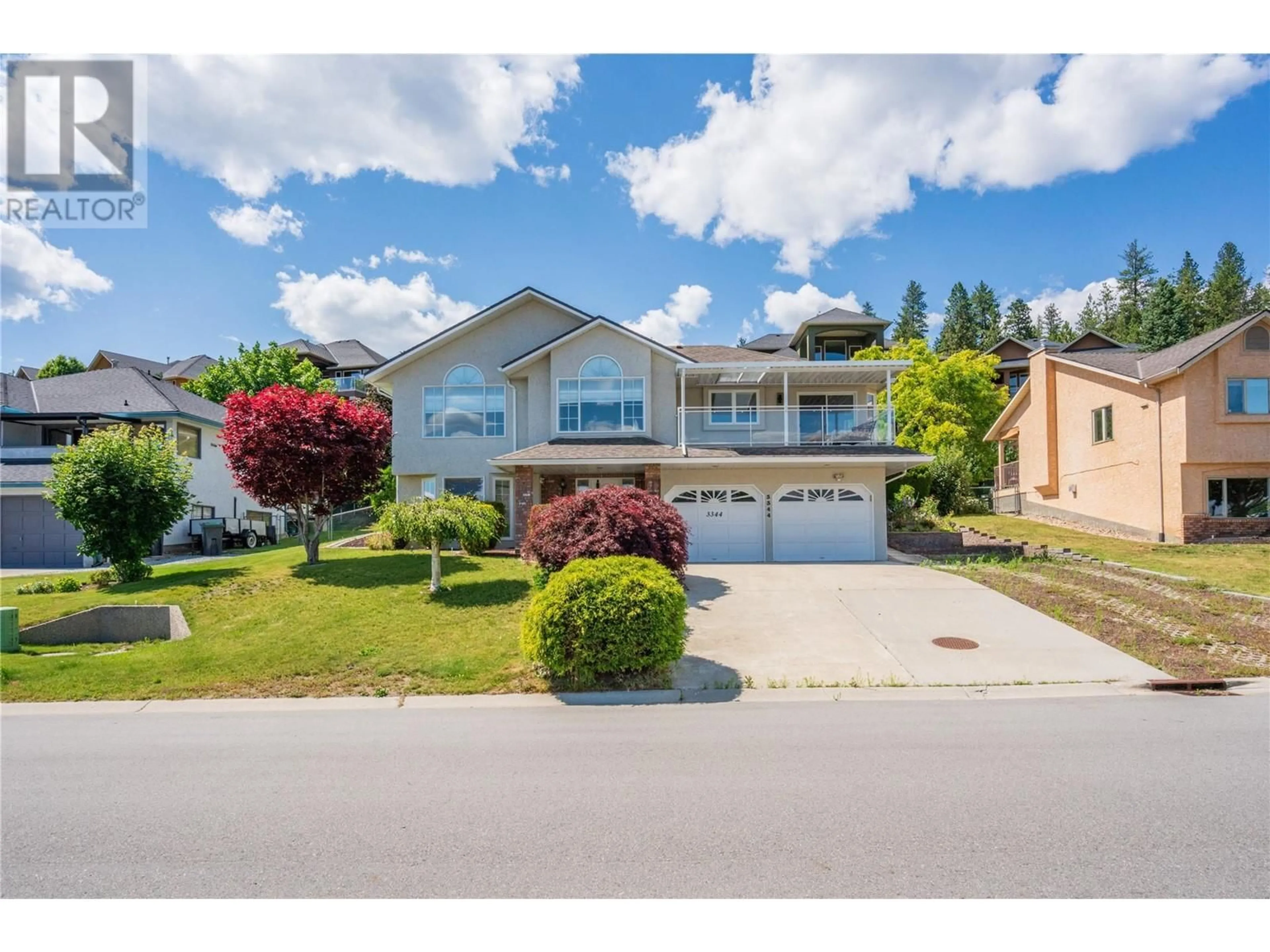 Frontside or backside of a home for 3344 Sundance Drive, West Kelowna British Columbia V4T1S5