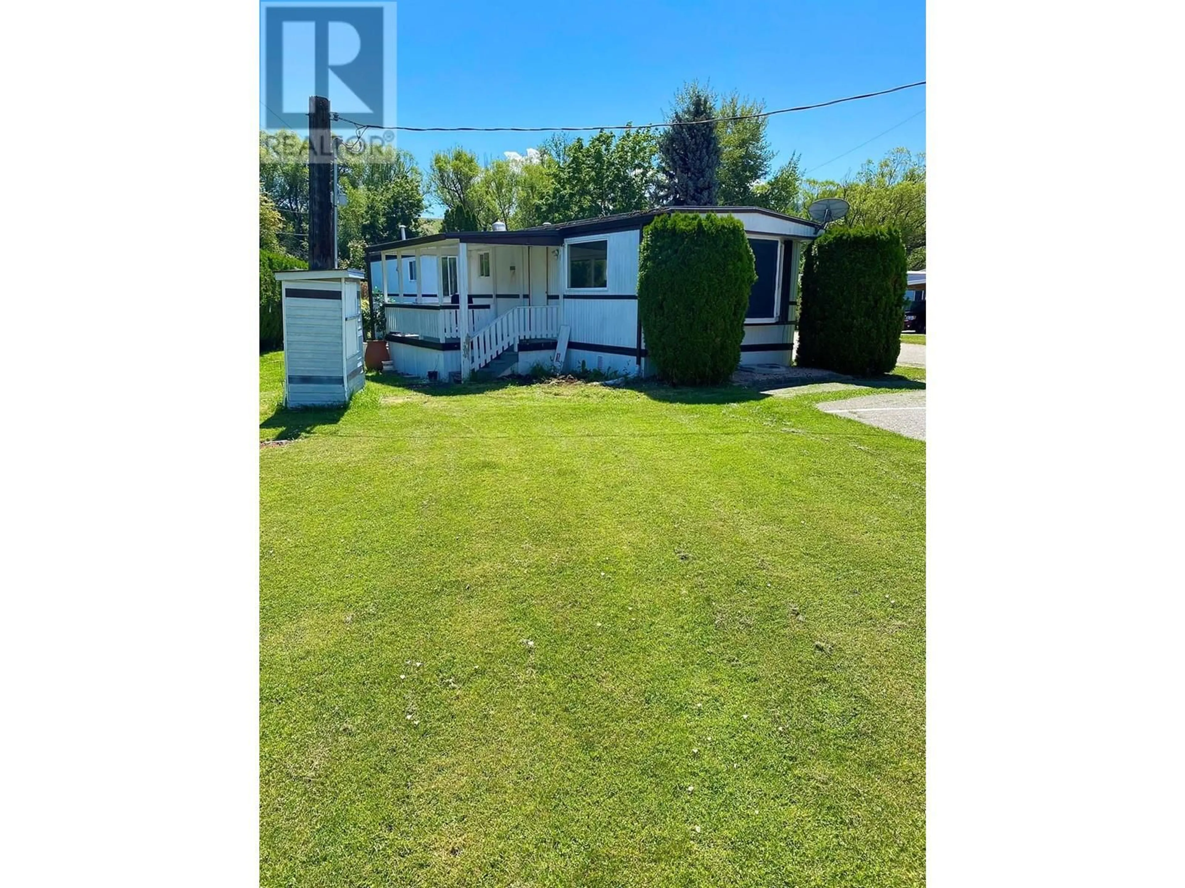 Fenced yard for 5484 25th Avenue Unit# 1, Vernon British Columbia V1T7A8