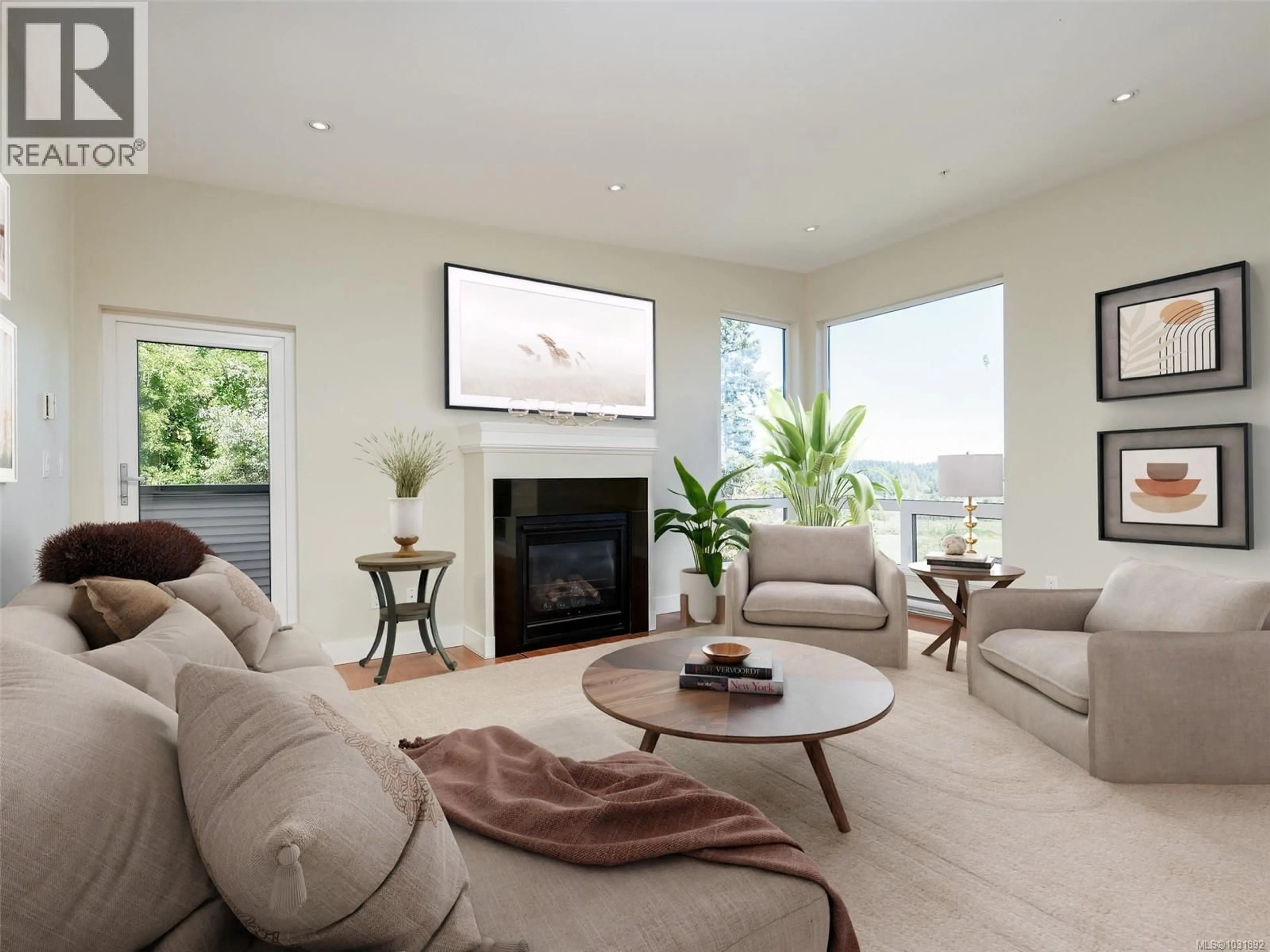 Living room with furniture, unknown for 302 - 6981 EAST SAANICH ROAD, Central Saanich British Columbia V8Z5Z2