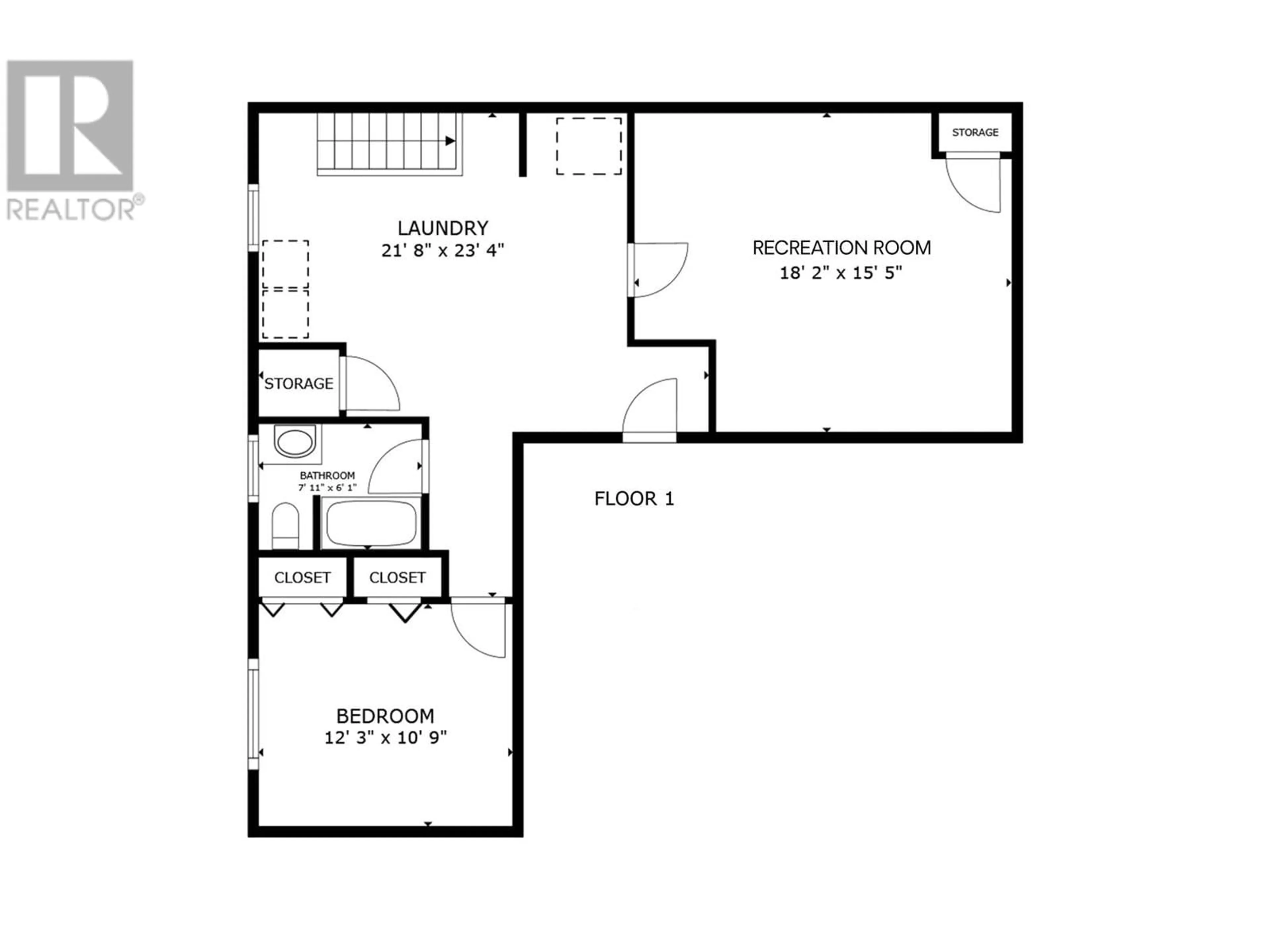 Floor plan for 999 Skyline Road, West Kelowna British Columbia V1Z1J6