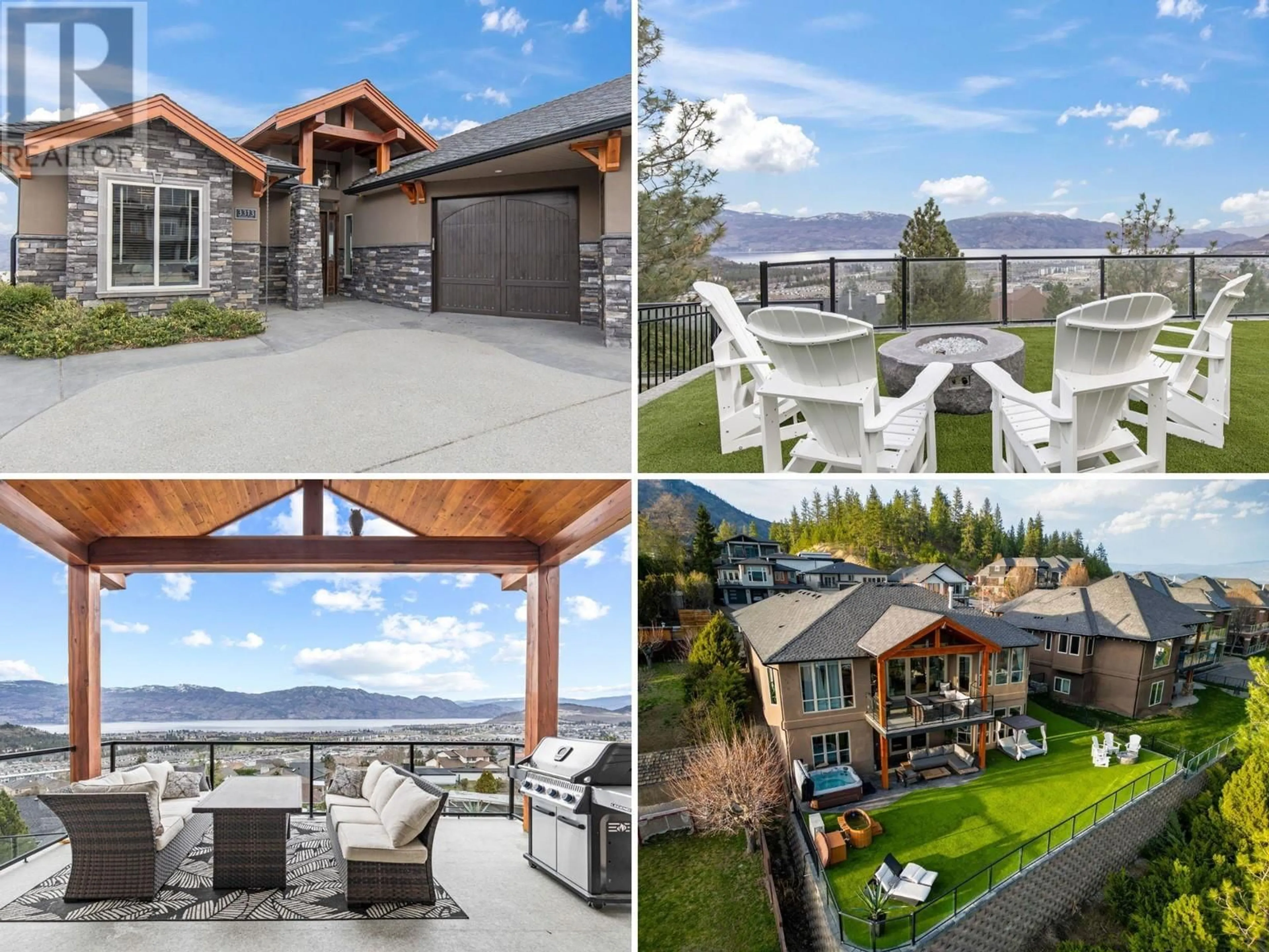 Frontside or backside of a home for 3313 Hihannah View, West Kelowna British Columbia V4T3C9