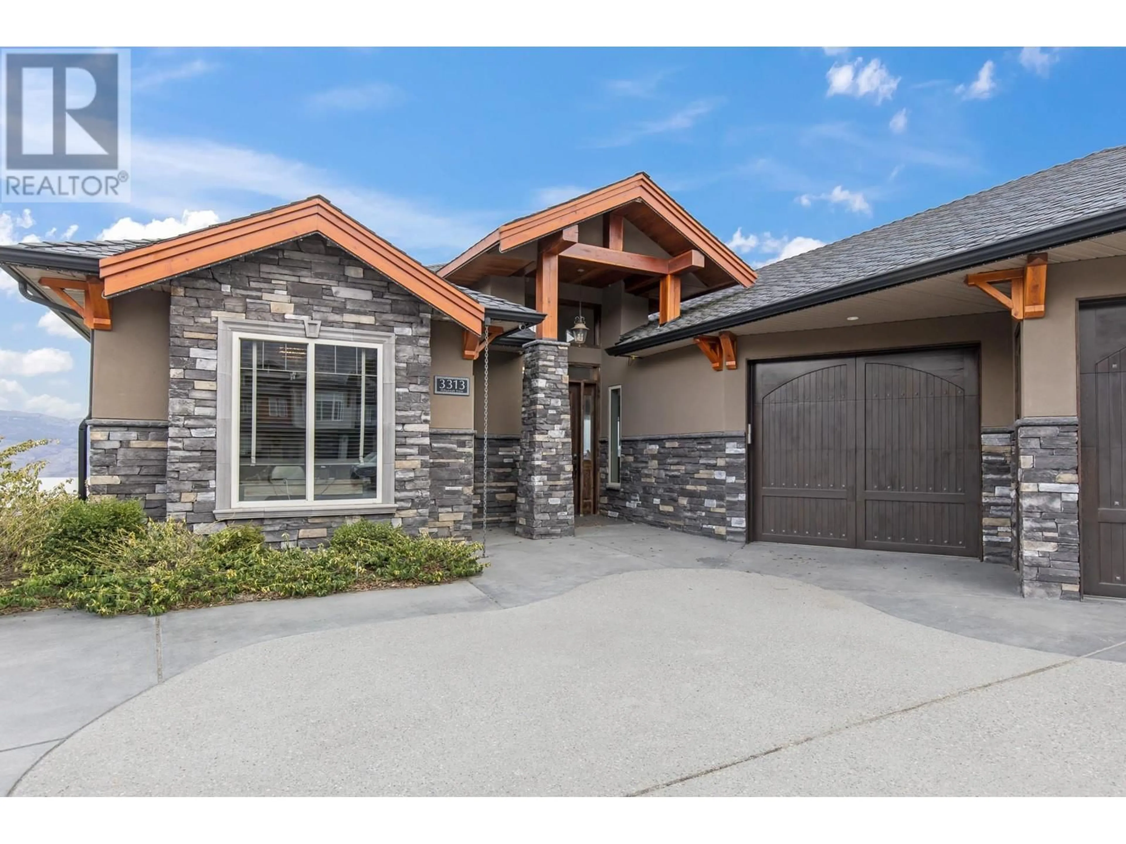 Frontside or backside of a home for 3313 Hihannah View, West Kelowna British Columbia V4T3C9