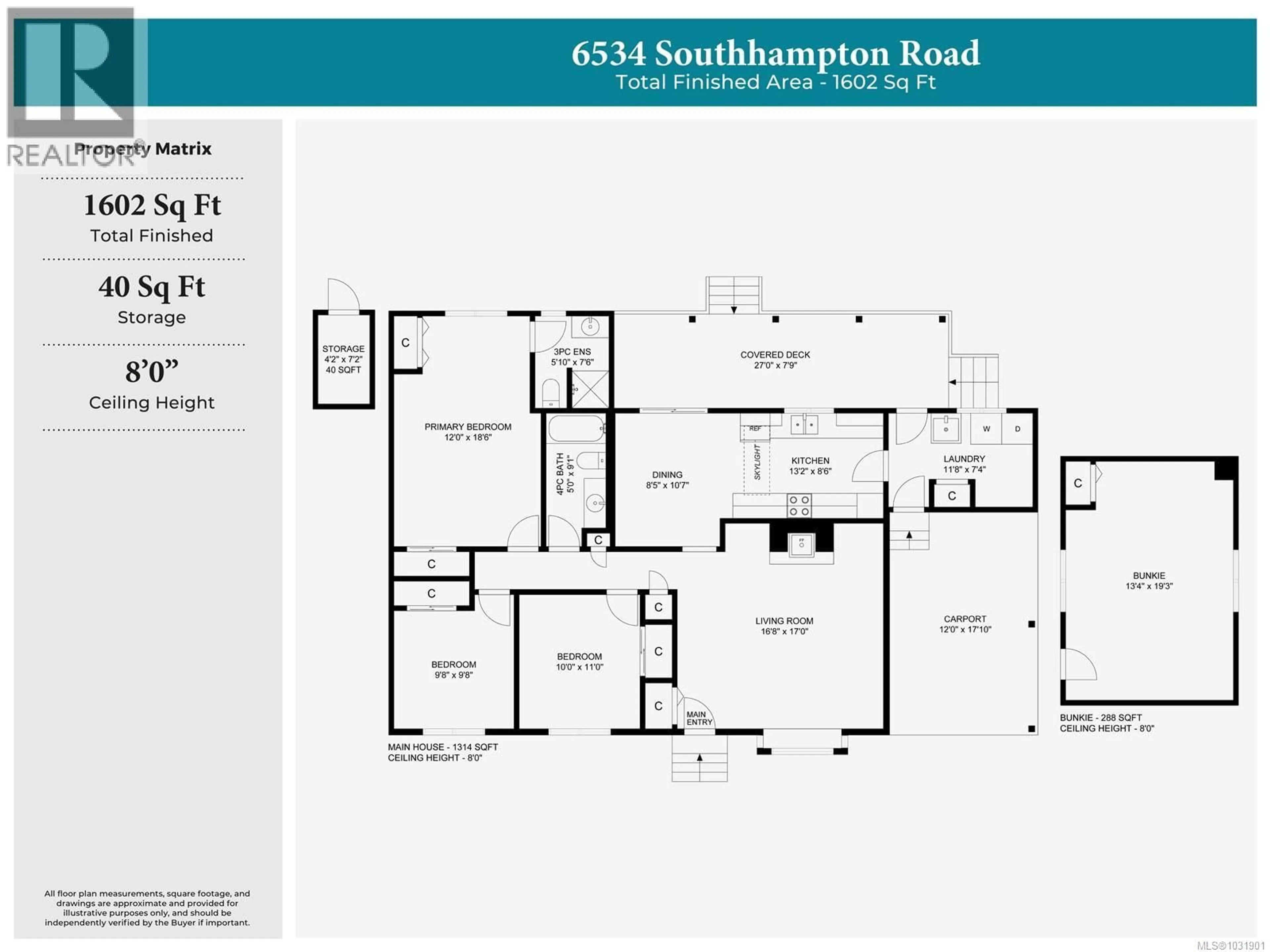 Floor plan for 6534 SOUTHAMPTON ROAD, Nanaimo British Columbia V9V1A5